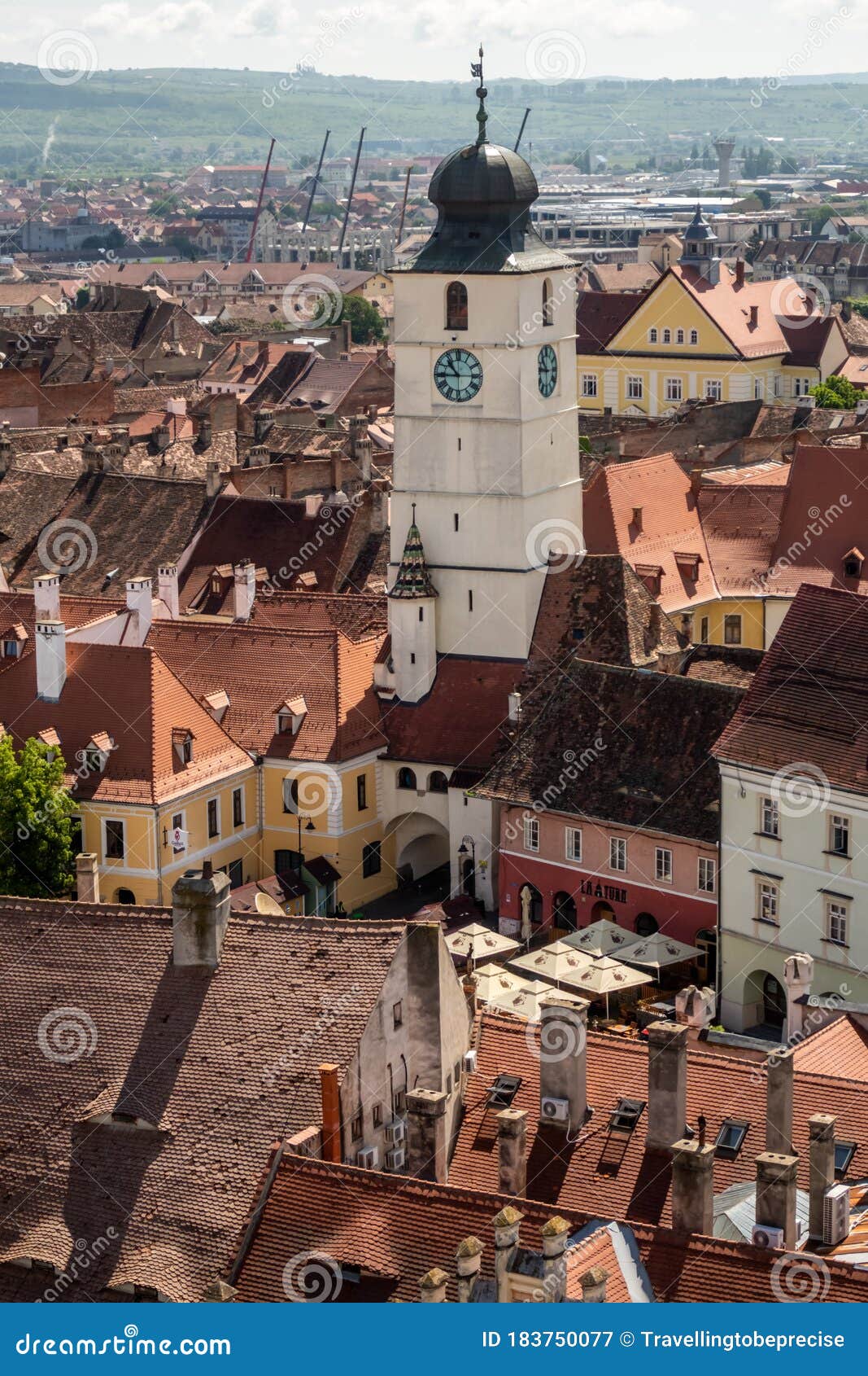 Pictures from Romania: a description of Sibiu, German Hermannstadt, a  historical town in Transylvania (Romania)