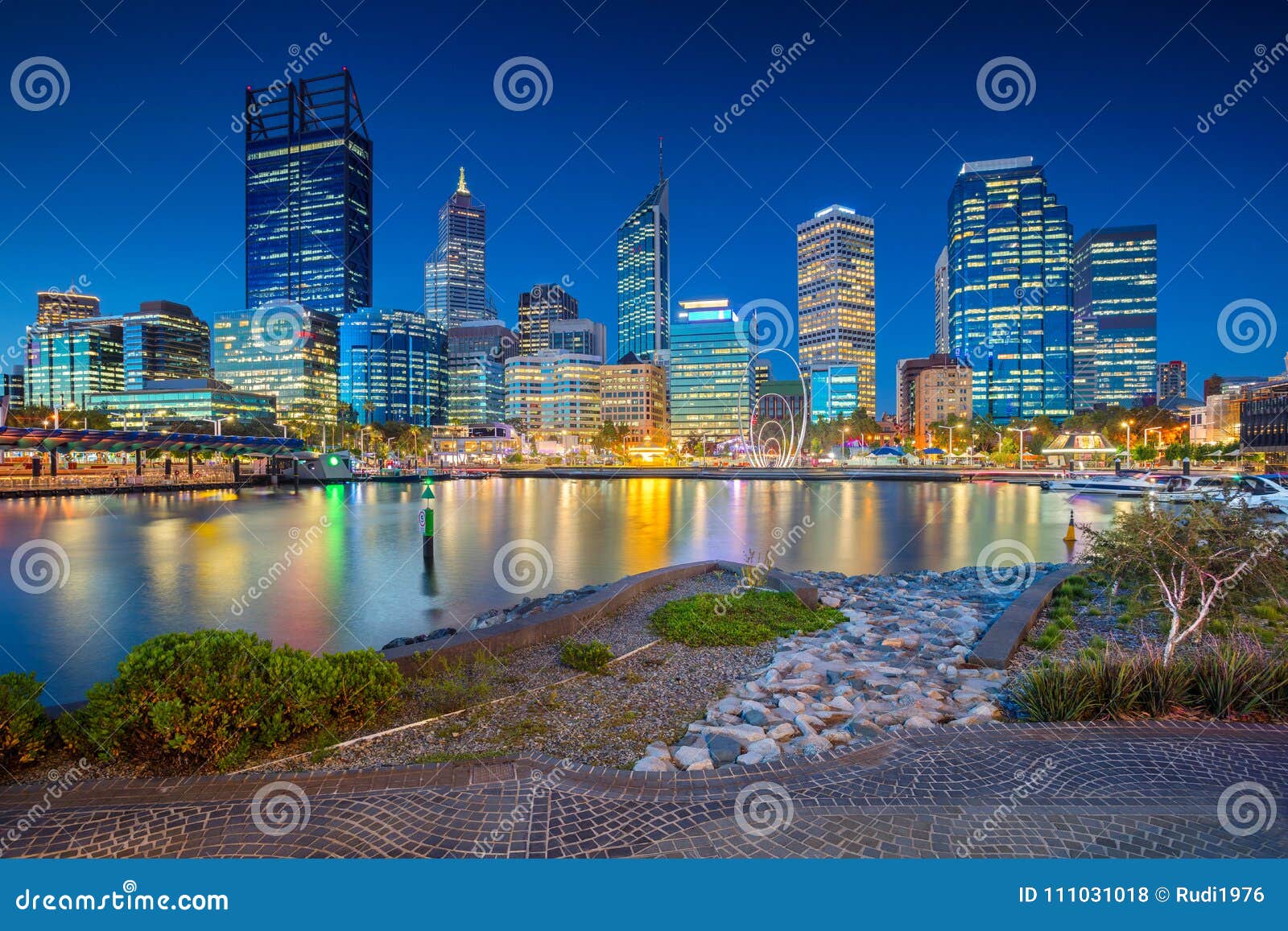 city of perth, australia.