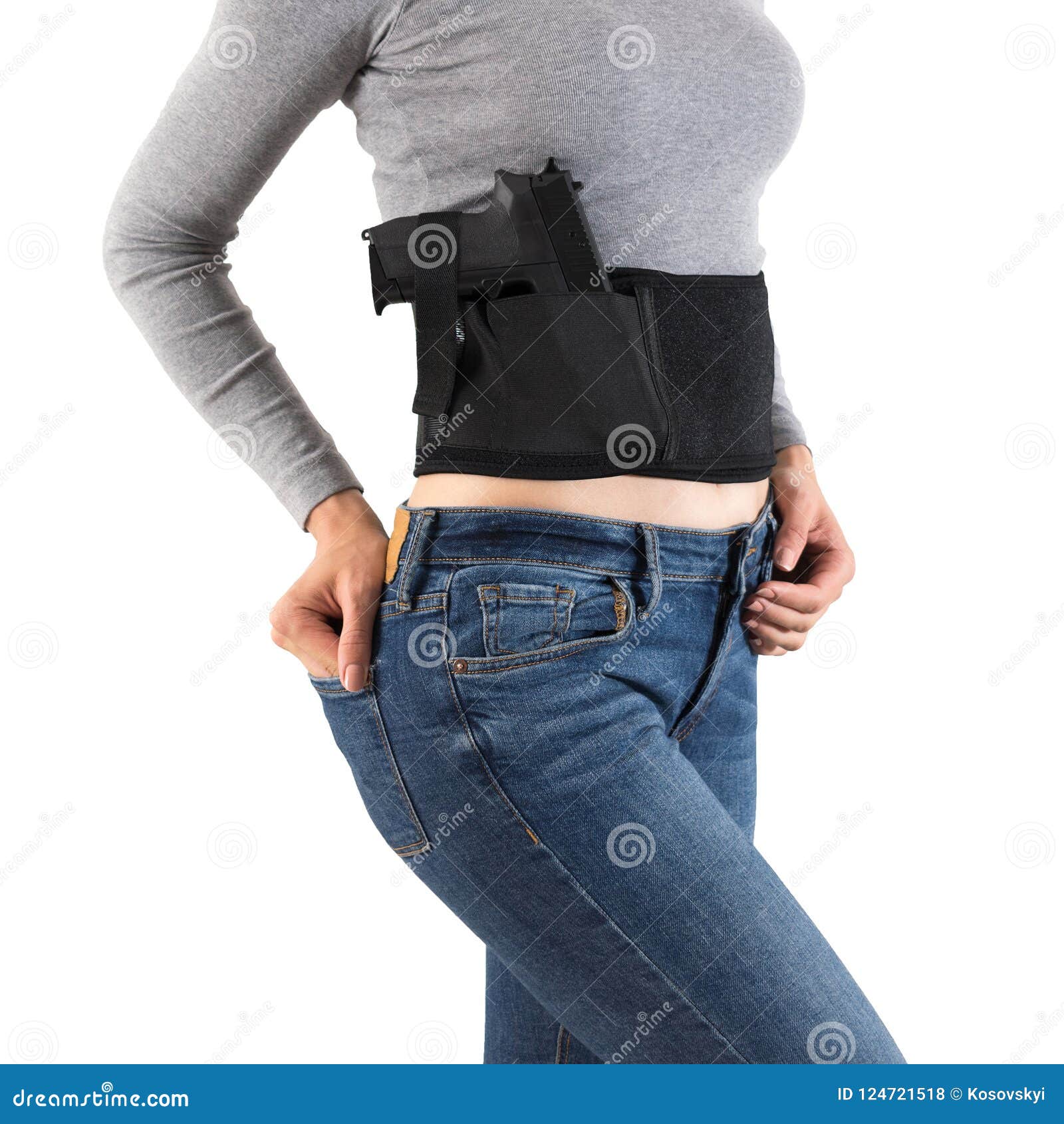 city tactical holster for concealed carrying weapons.