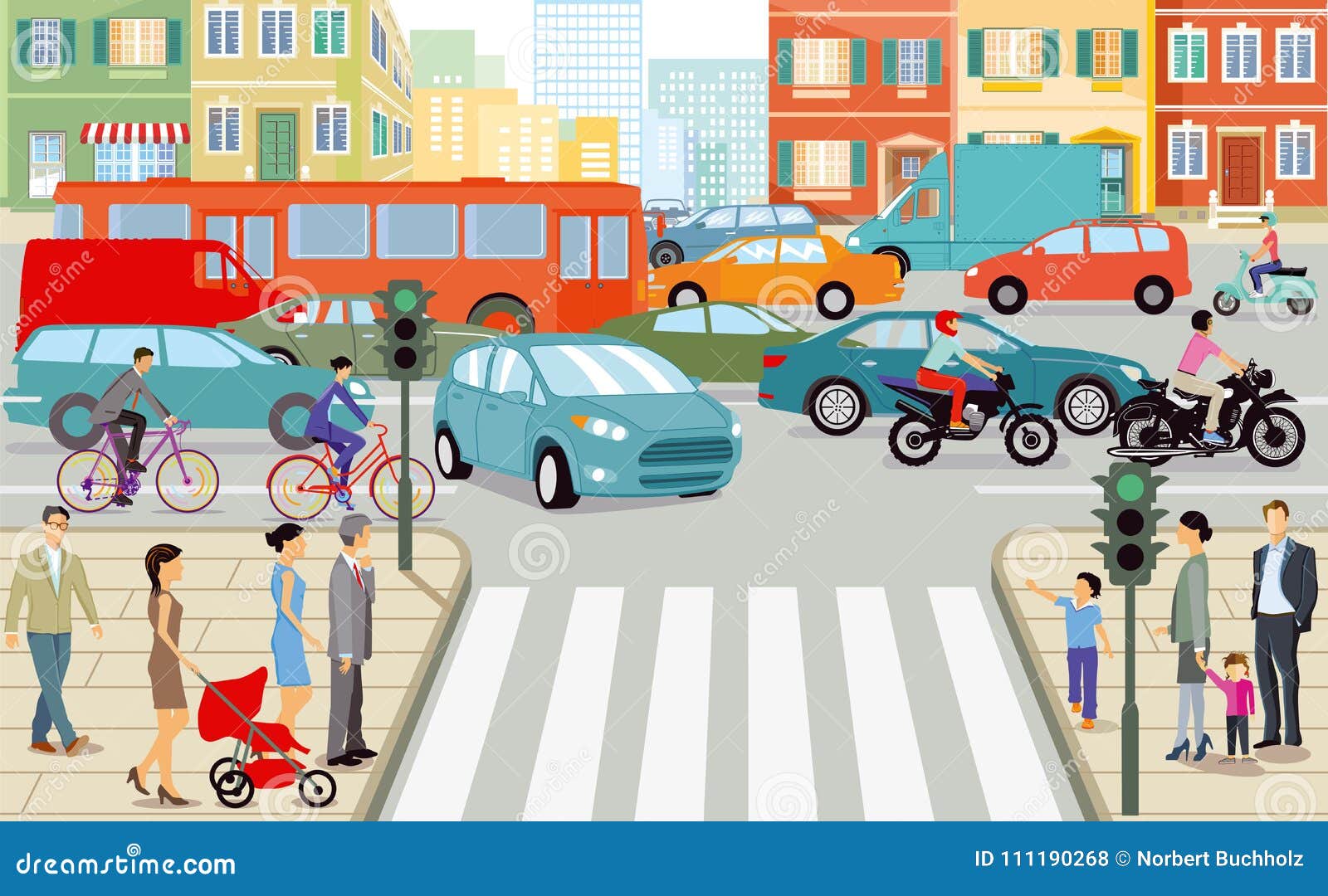 Traffic Cartoons, Illustrations & Vector Stock Images - 317638 Pictures