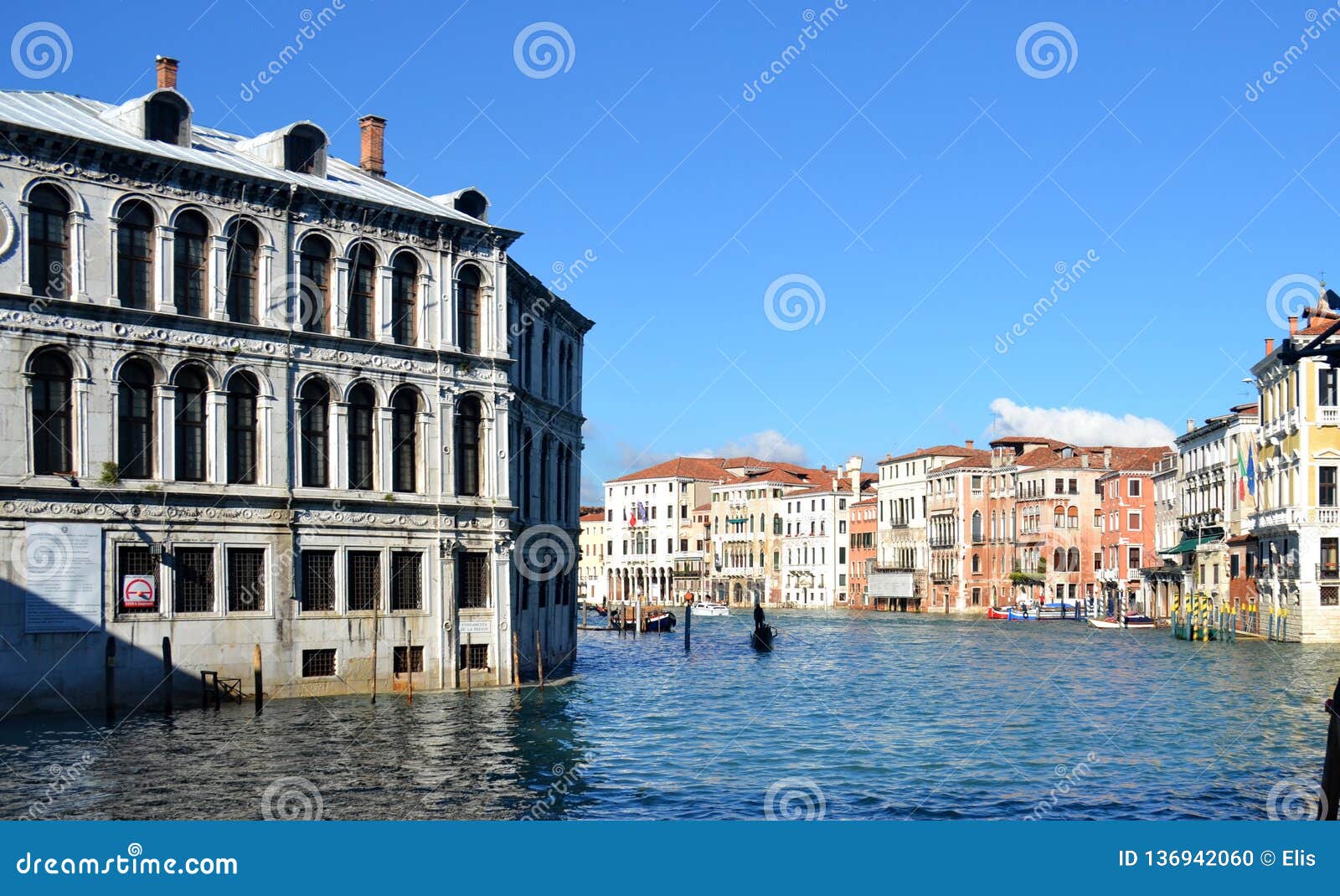 Venice in summer. stock photo. Image of venice, incomparable - 136942060