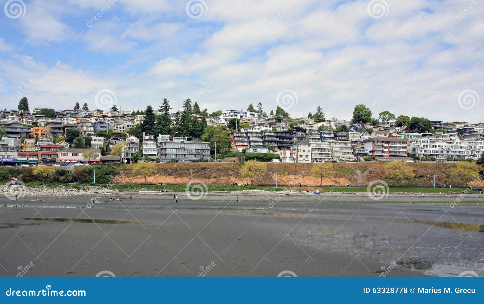 City of White Rock. stock photo. Image of nature, promenade 63328778