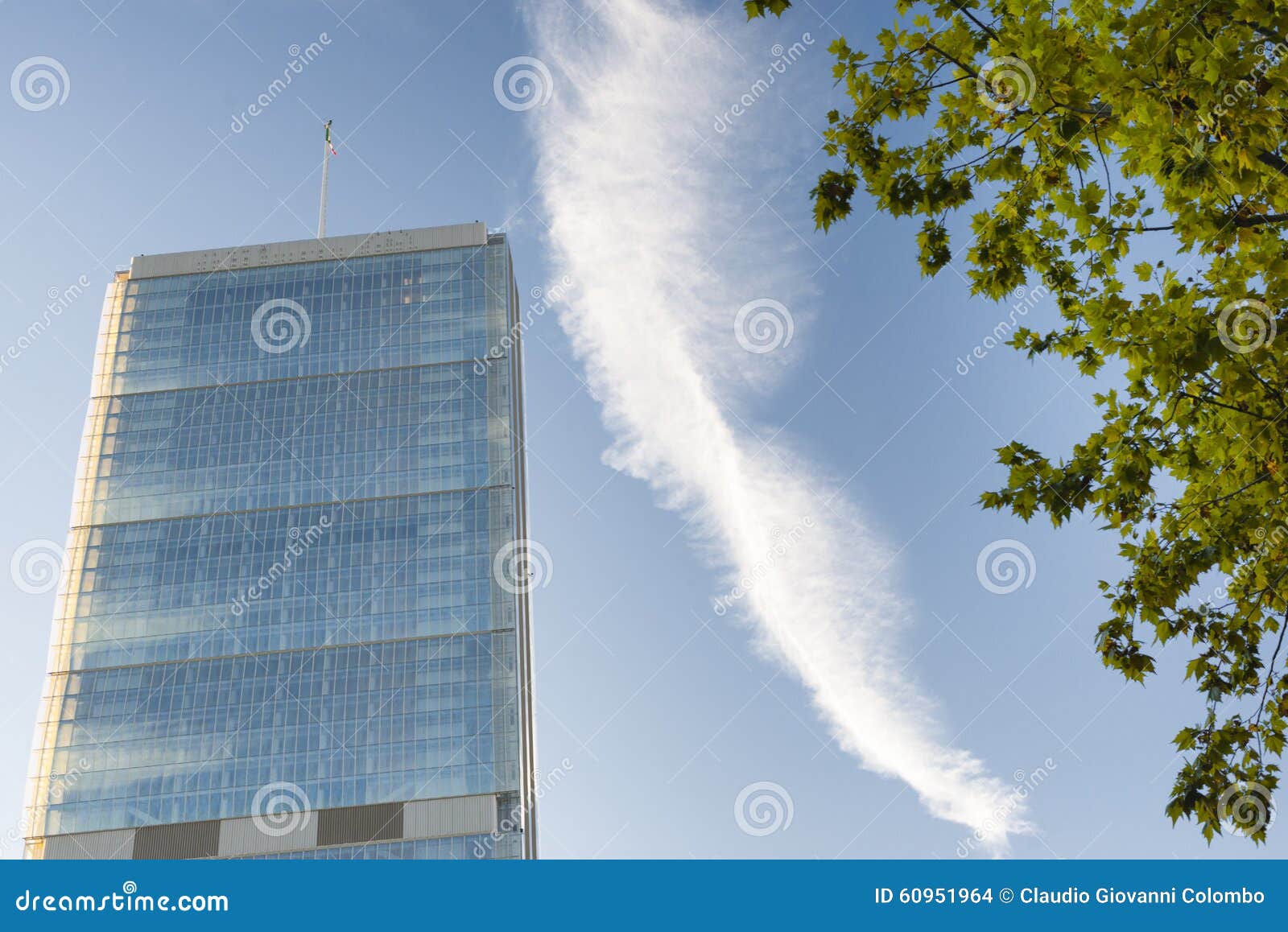 Citylife: Modern Building in Milan Stock Photo - Image of architecture ...