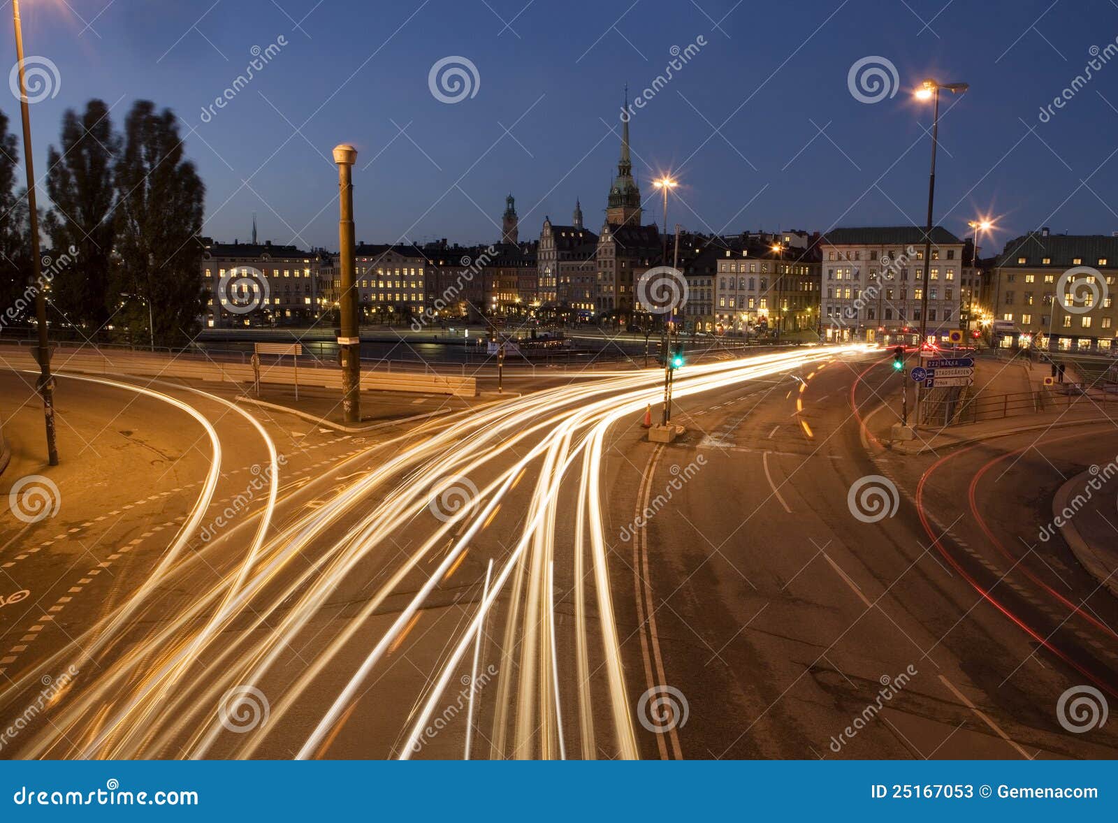 Cityscape stock image. Image of europe, lighting, place 25167053