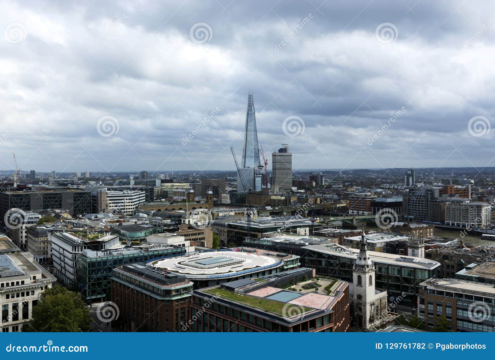 Cityscape of London in 20. September 2018 Editorial Photography - Image ...