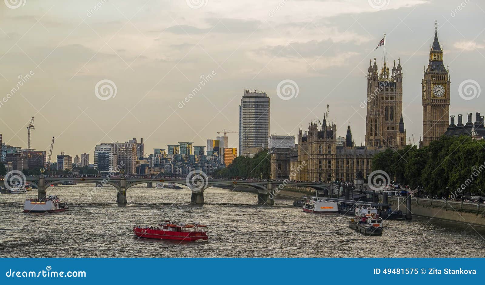 Cityscape of London stock image. Image of building, cityscape - 49481575