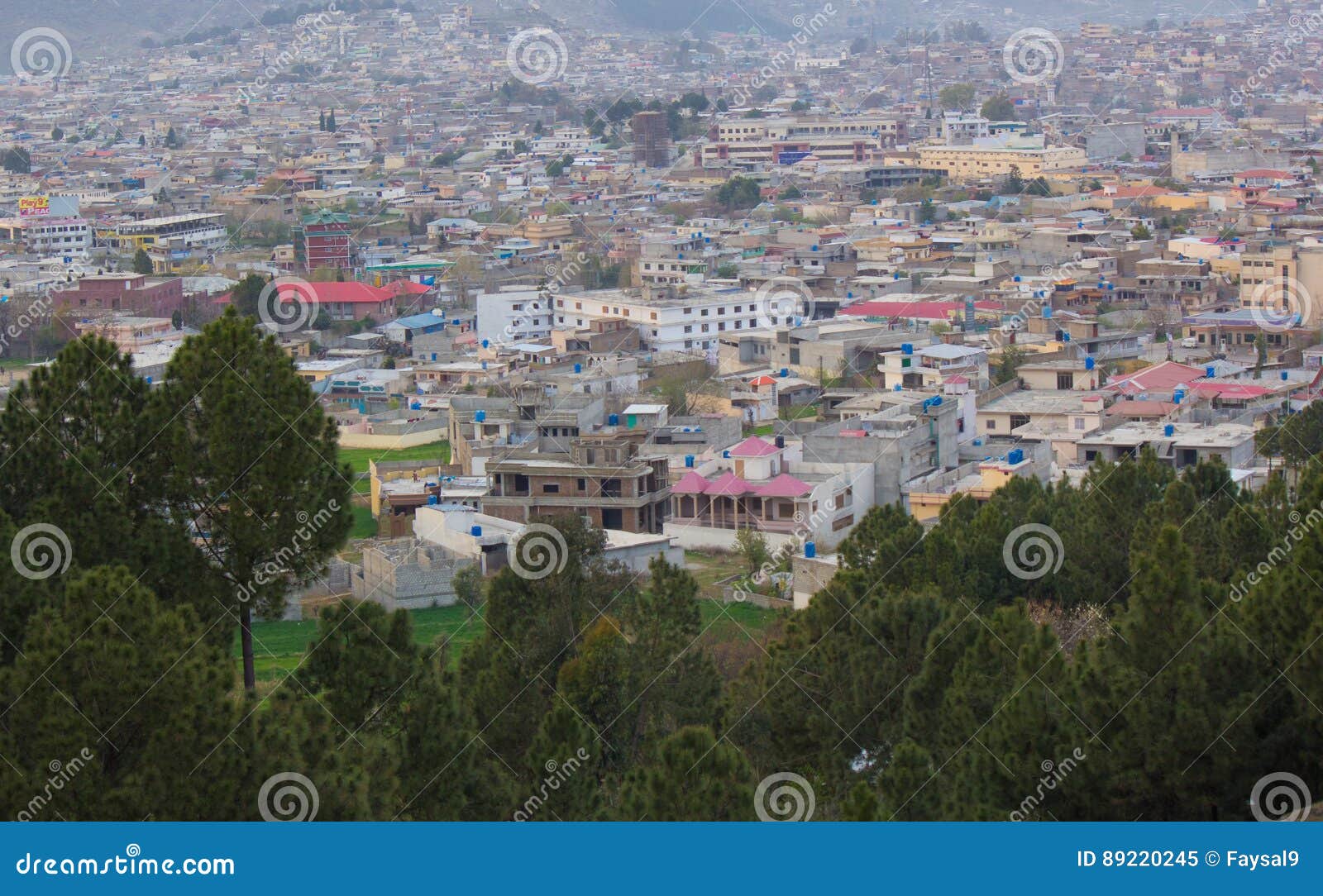 Cityscape of Mansehra Pakistan with Hills and Mountains Editorial Image -  Image of wonderfulcity, cityofpakistan: 89220245