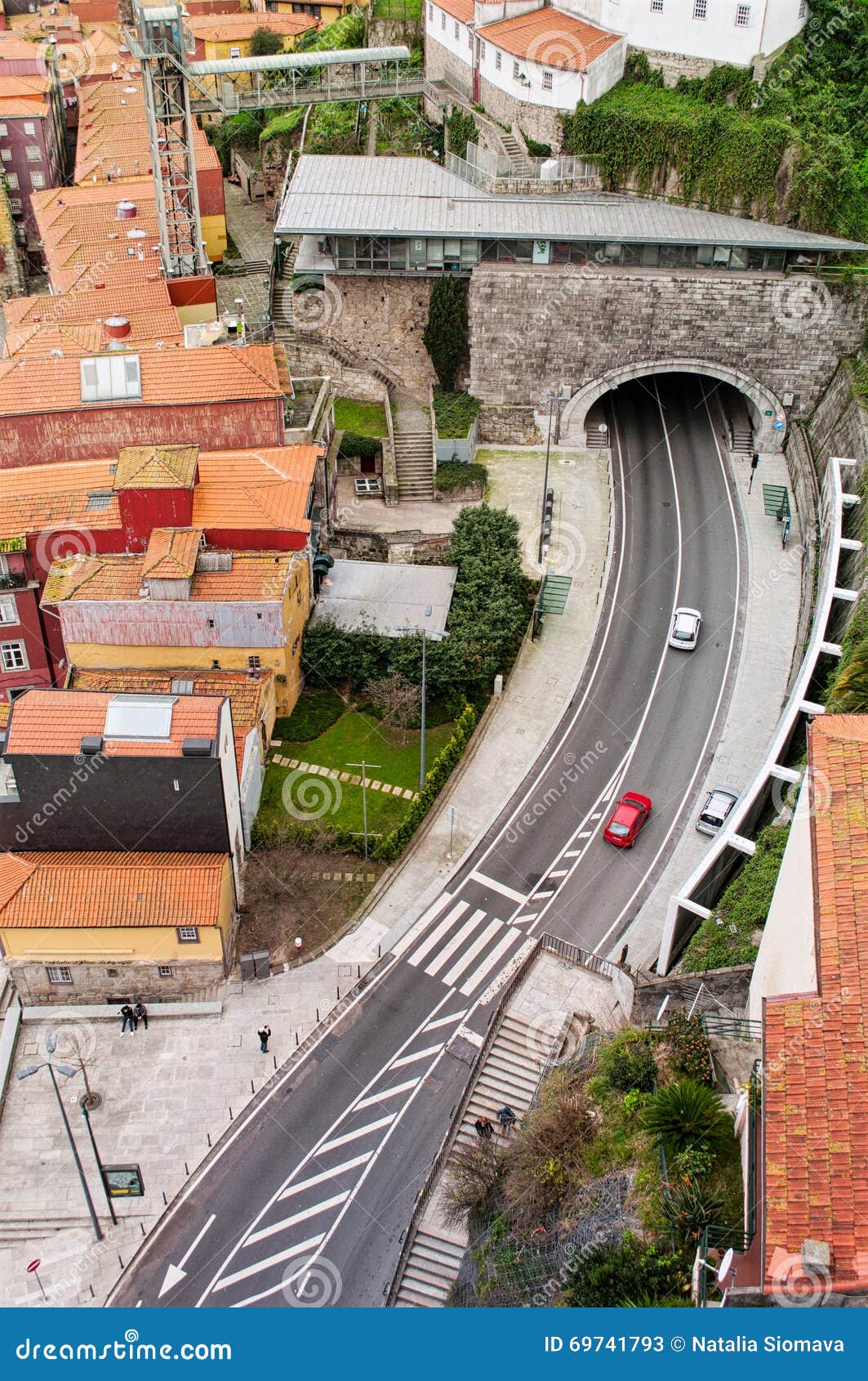 cityscape of modern porto. portugal