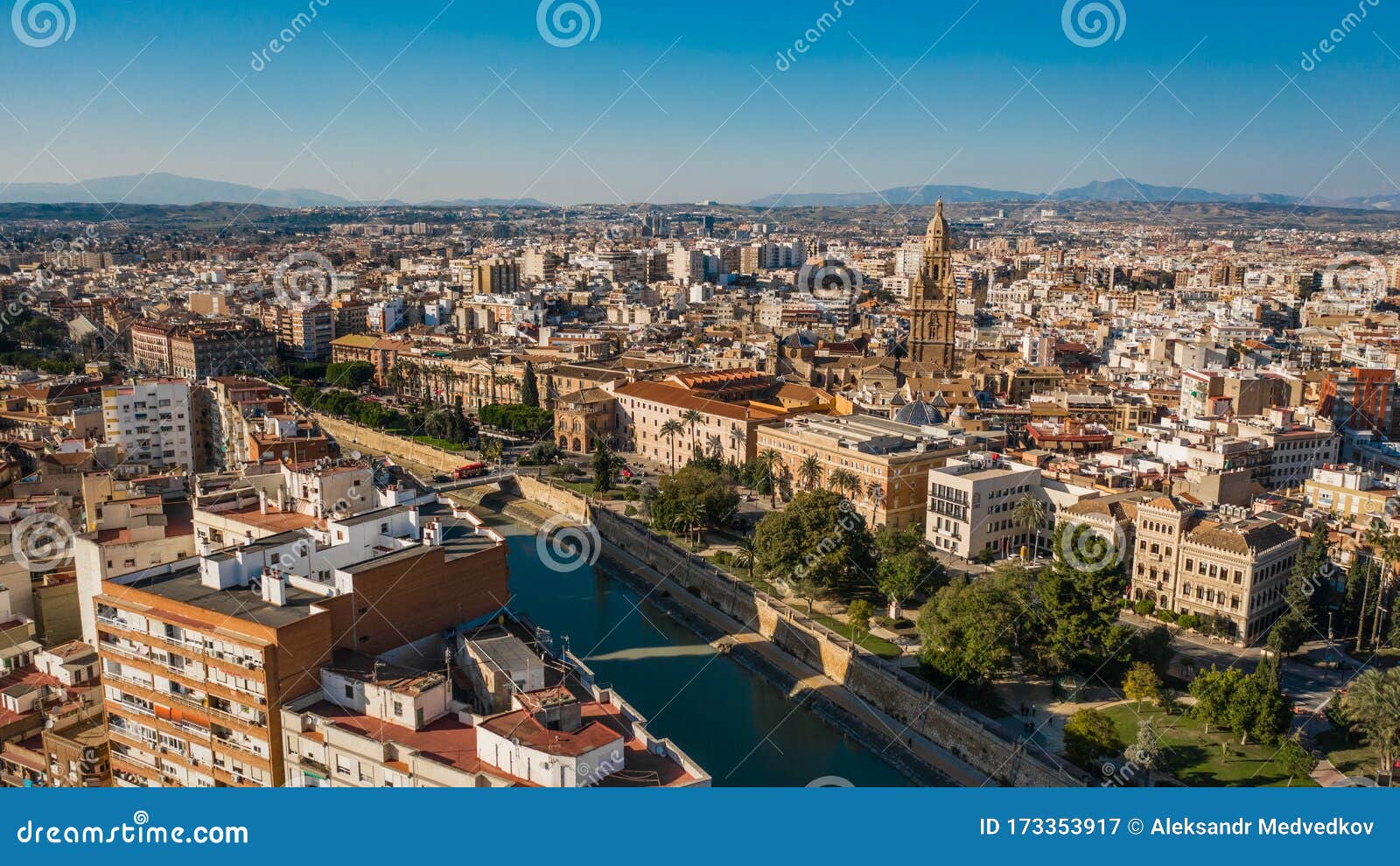 cityscape of murcia