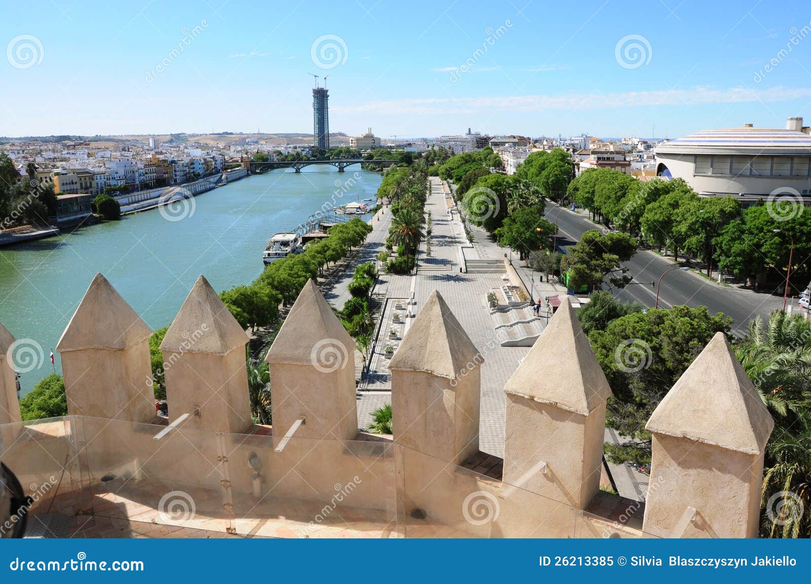 cityscape of seville