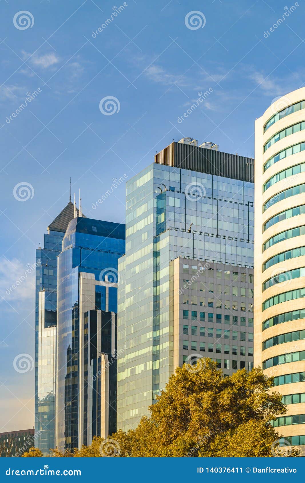 santiago de chile skyscrapers