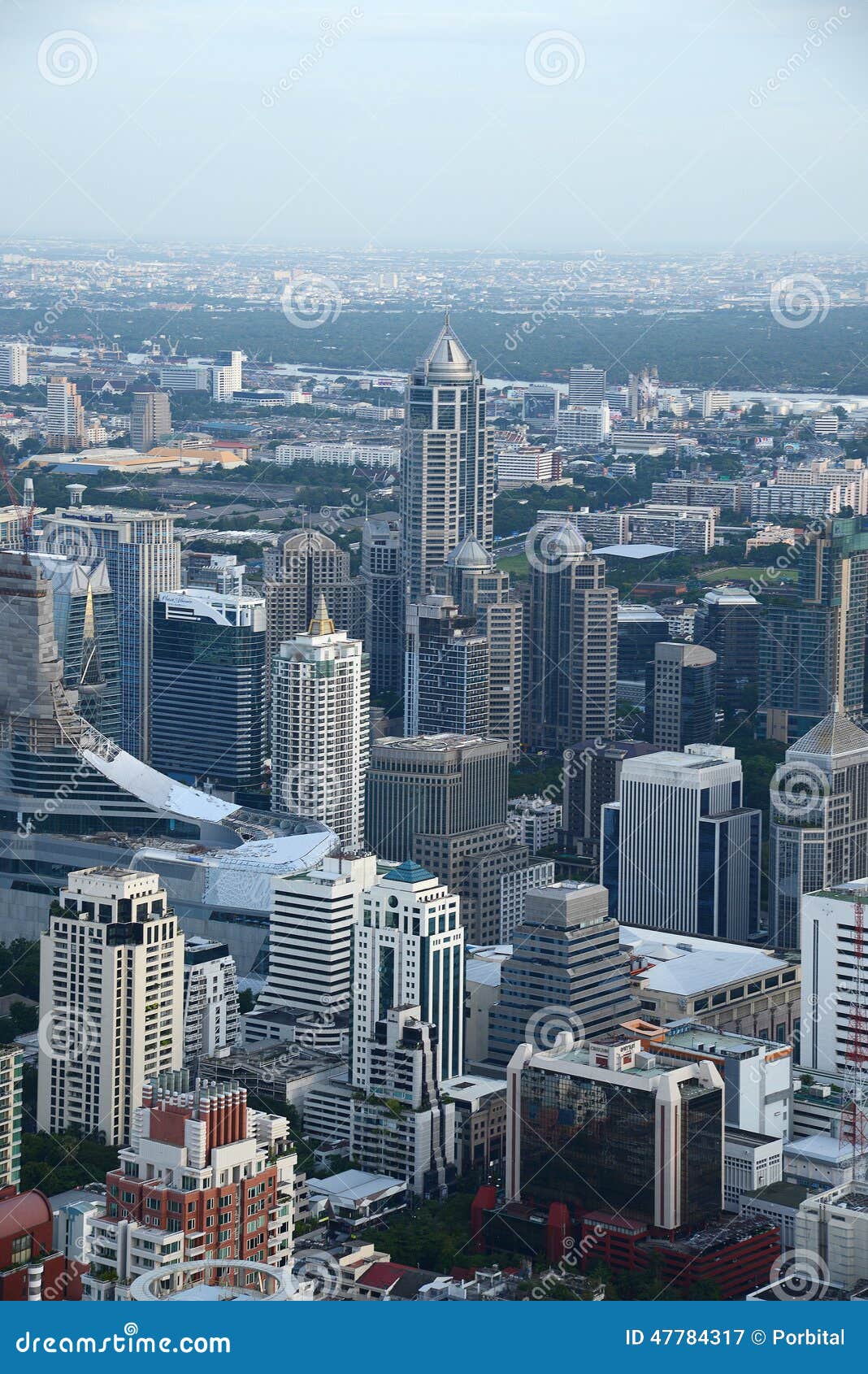Cityscape van Bangkok
