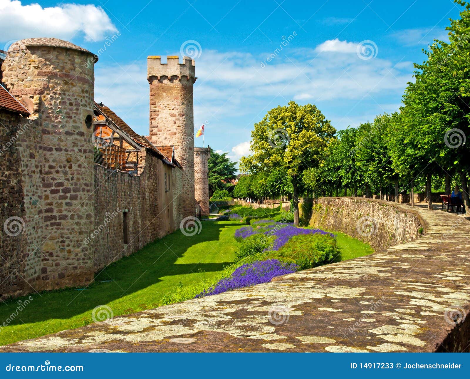 citywall in france