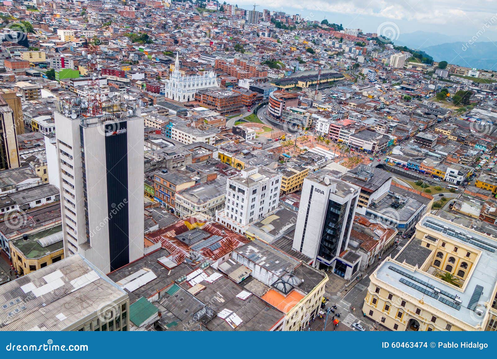 Ciudad De Manizales En Colombia Imagen de archivo editorial Imagen de
