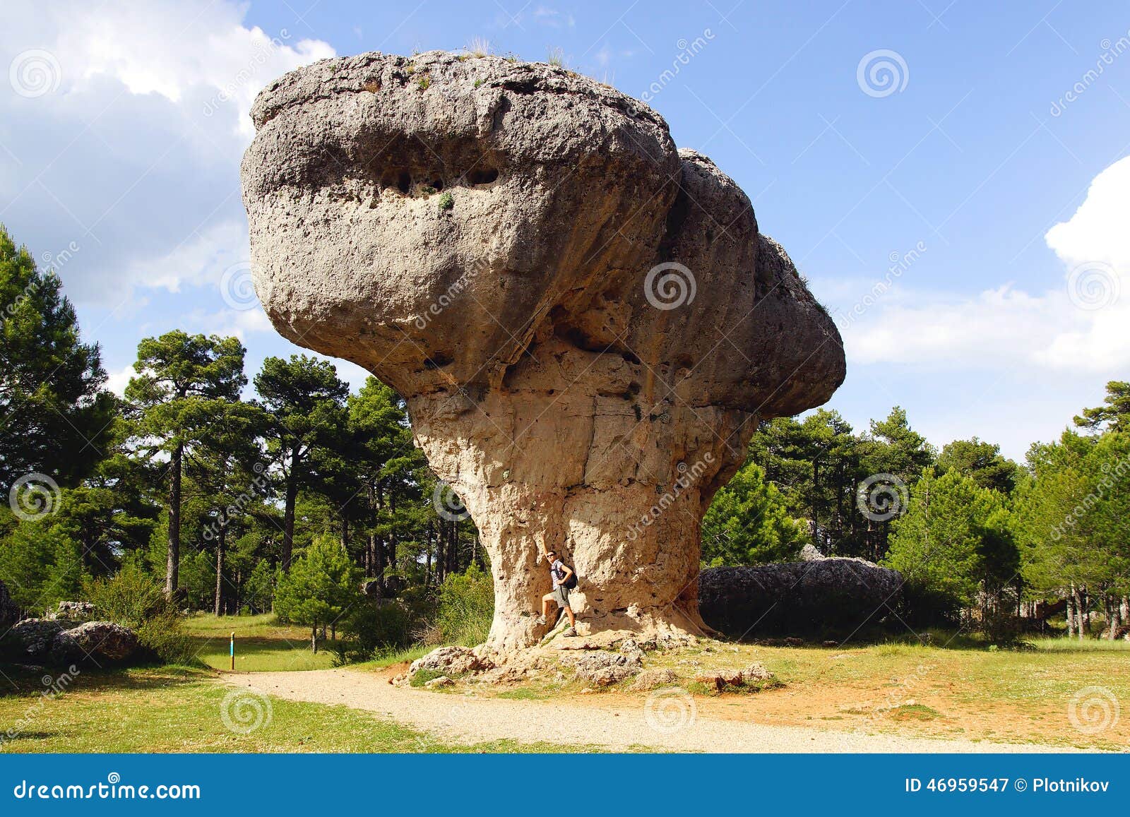 the ciudad encantada, cuenca, spain