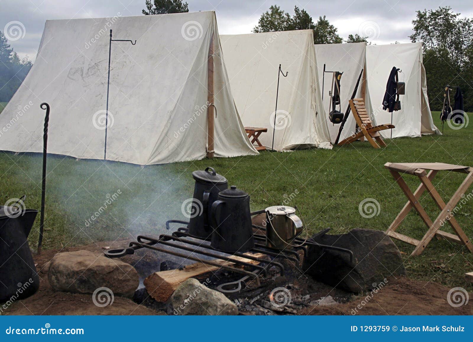 civil war camp