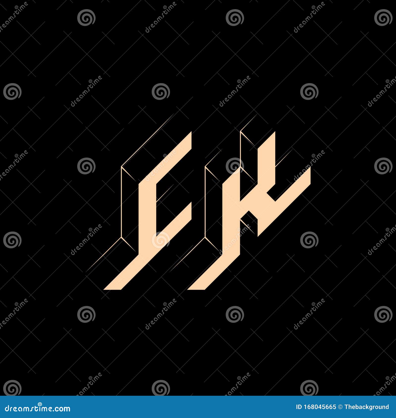 ck - monogram or logotype. isometric 3d font for . volume alphabet. three-dimension letters c and k. t-shirt print