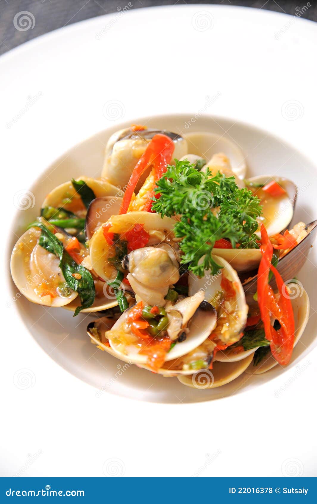 Chili Paste With Fried Mackerel And Vegetable Thai Food,Thai Food