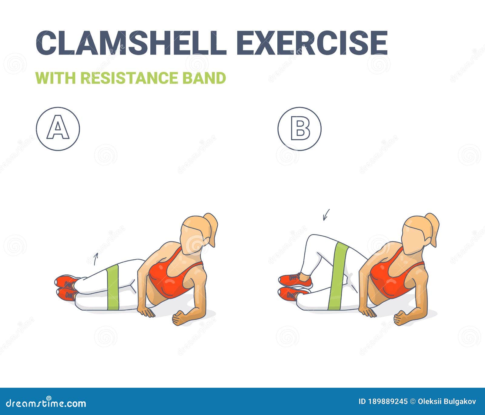 https://thumbs.dreamstime.com/z/clamshell-resistance-band-sport-exersice-colorful-concept-girl-doing-hip-abduction-elastic-loop-exercise-woman-rubber-189889245.jpg