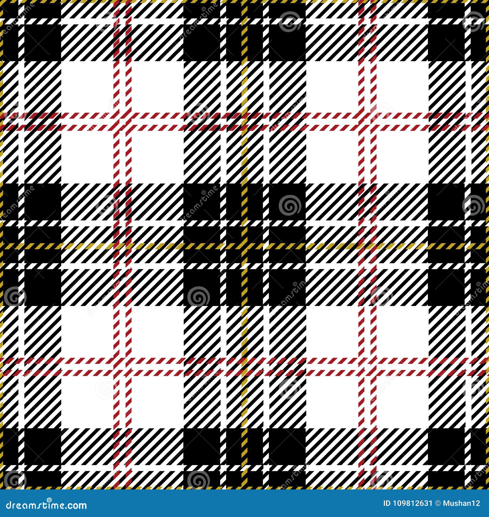 clan macpherson tartan plaid seamless scottish pattern