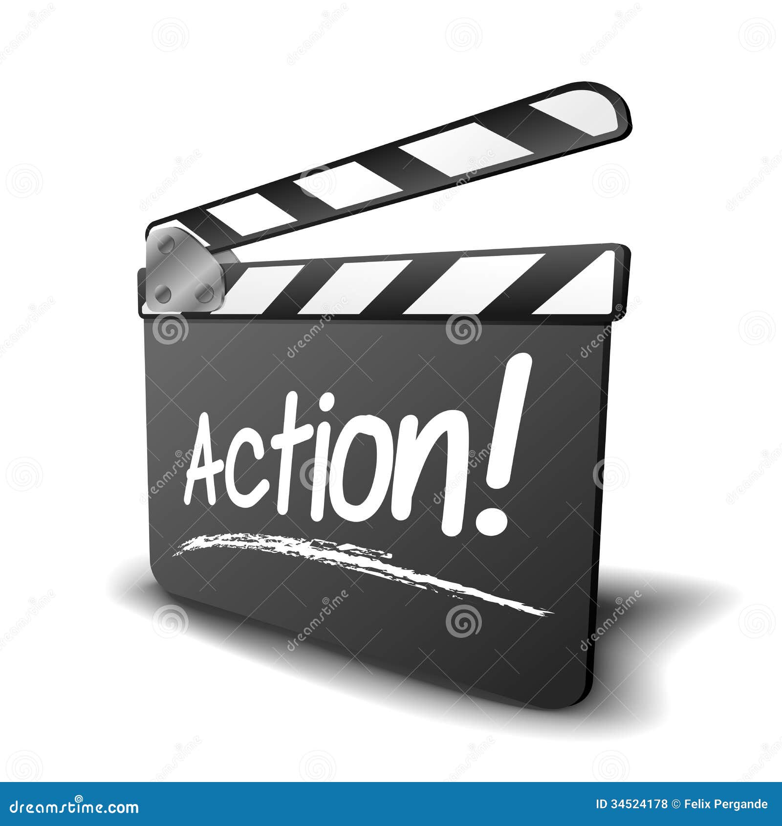 Action word clip art