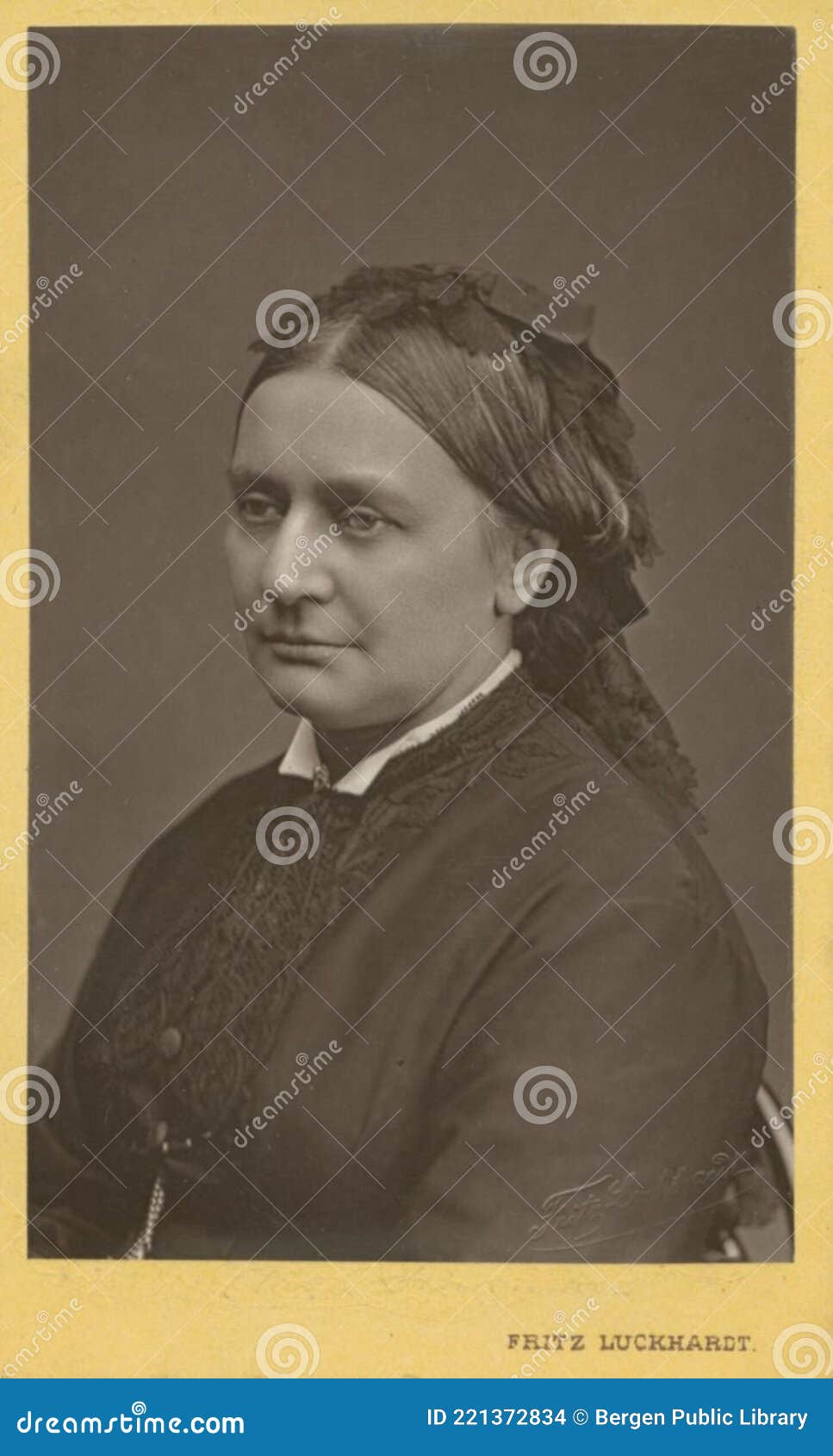 Clara Josephine Schumann Portrait Picture. Image 221372834