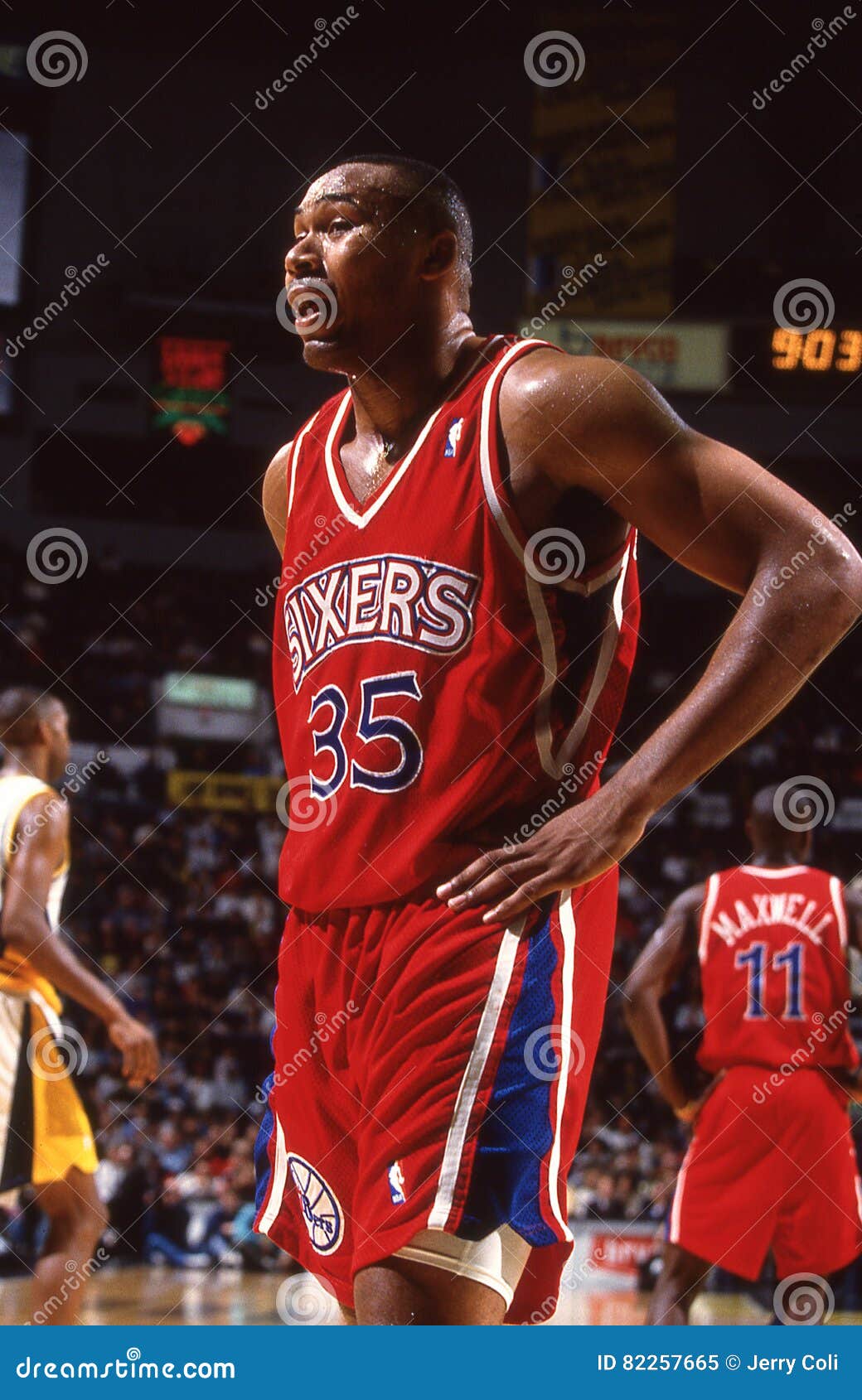 Clarence Weatherspoon immagine editoriale. Immagine di maglia 82257665