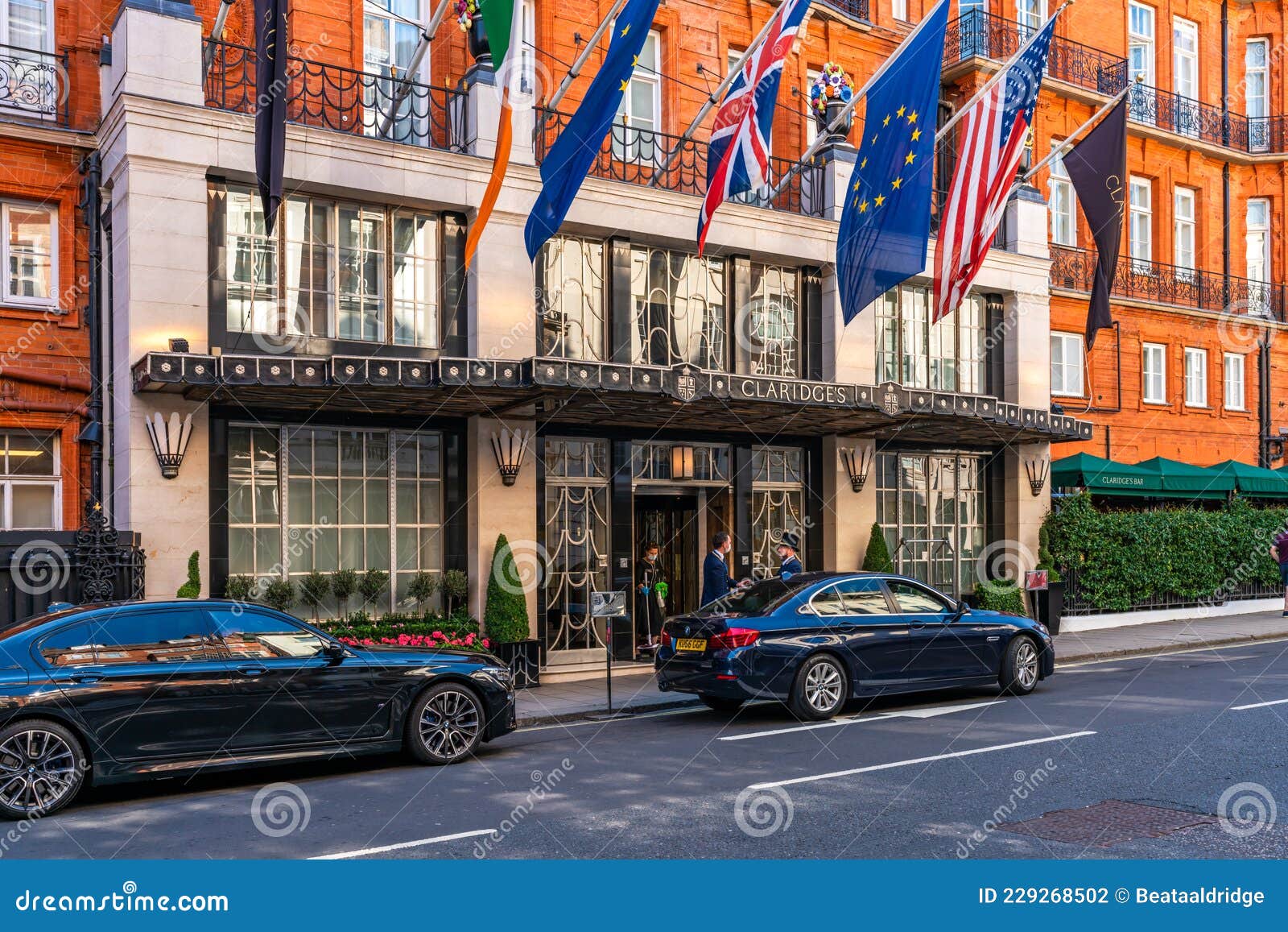 Claridge`s hotel editorial photography. Image of commercial - 229268502
