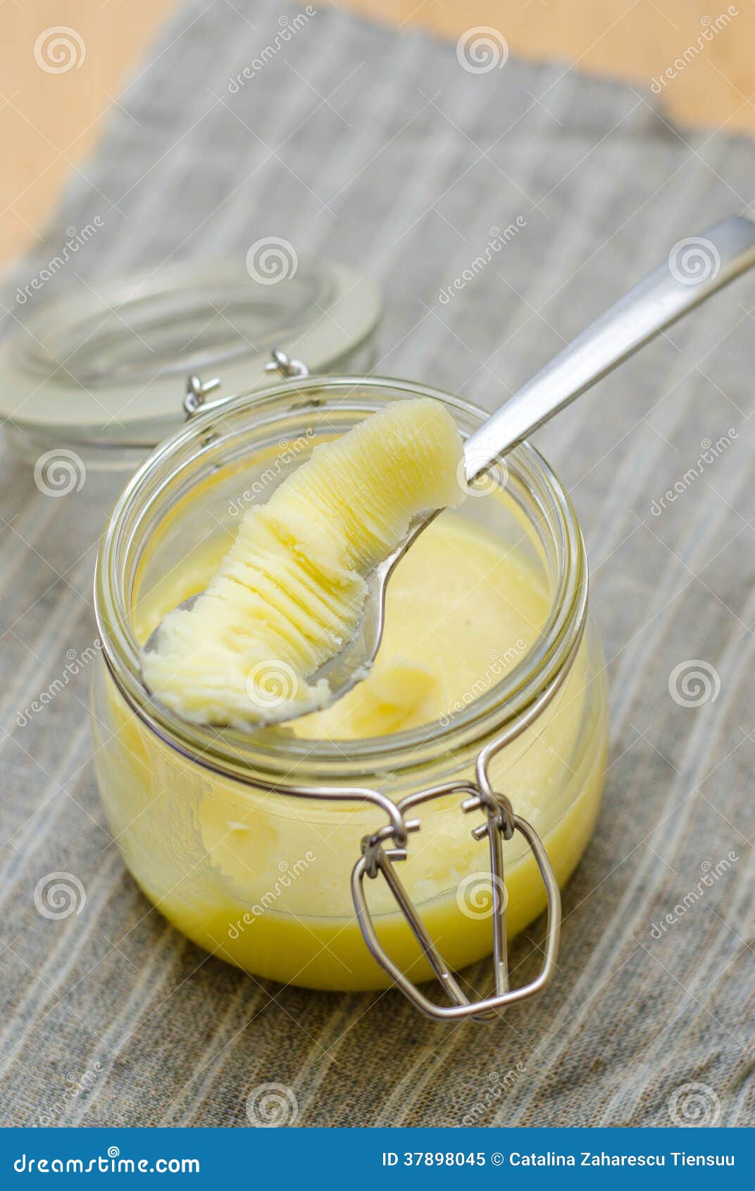 Clarified butter stock image. Image of clarified, butter 37898045