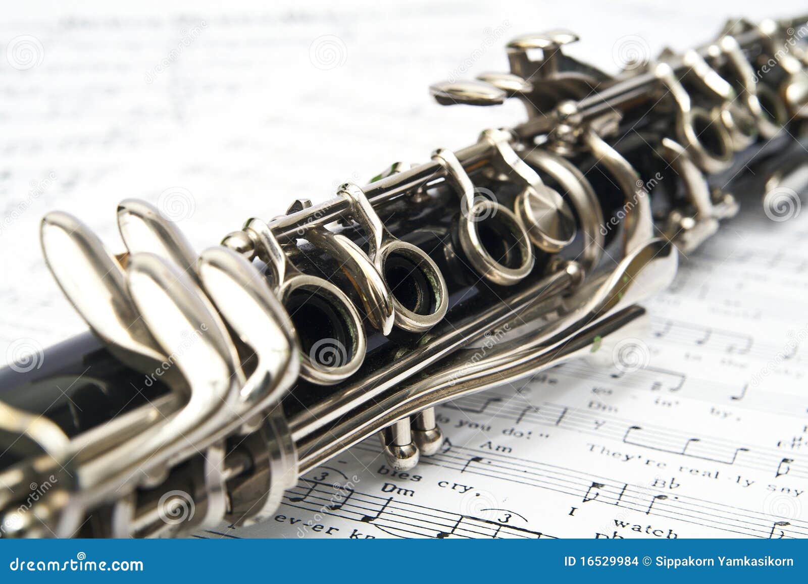 stock photo. Image of instrument, silver, black 16529984