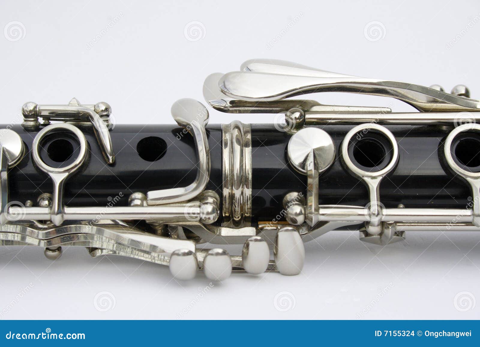 Clarinet Stock Photo Image Of Music Clarinet Silver 7155324