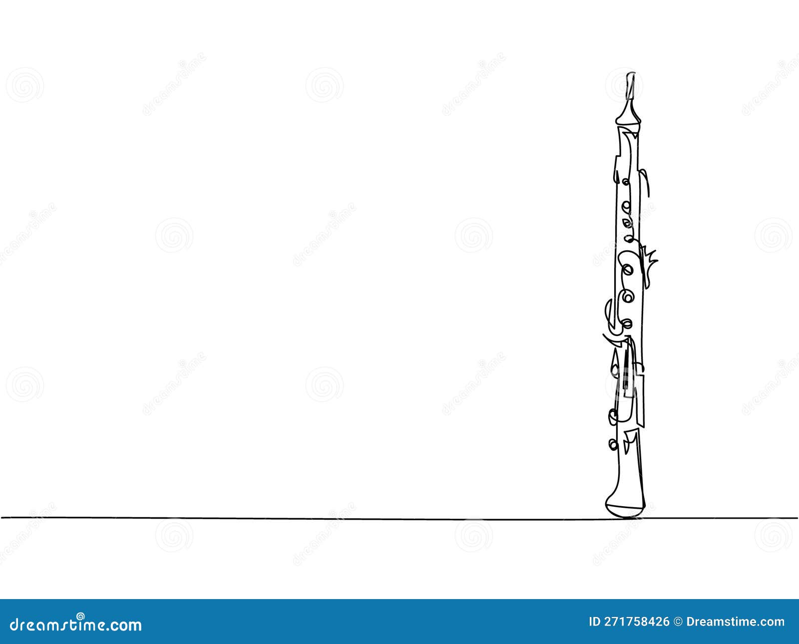 Clarinet drawing hi-res stock photography and images - Alamy