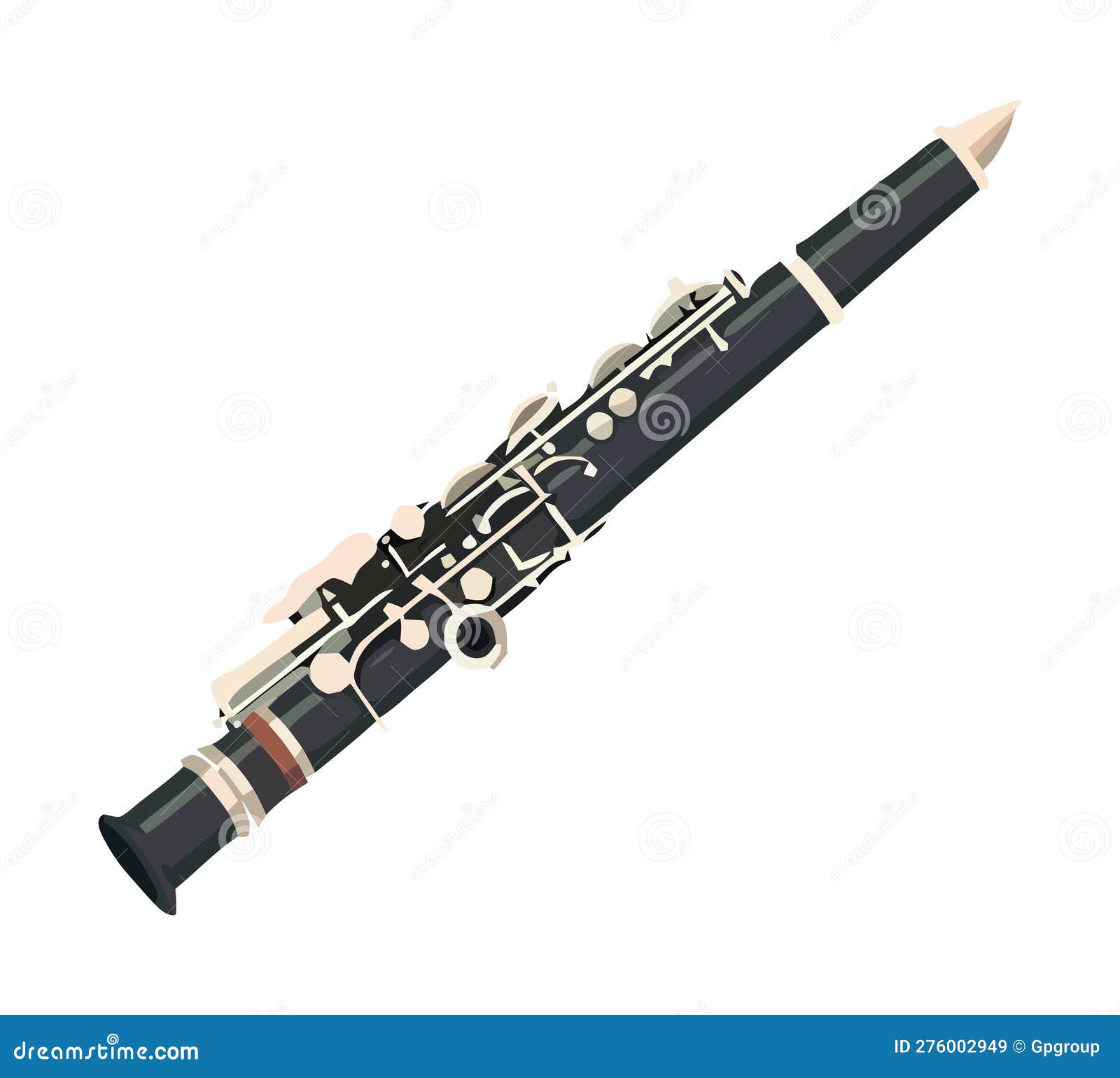 Shiny Brass Instruments Stock Vector Illustration of arts