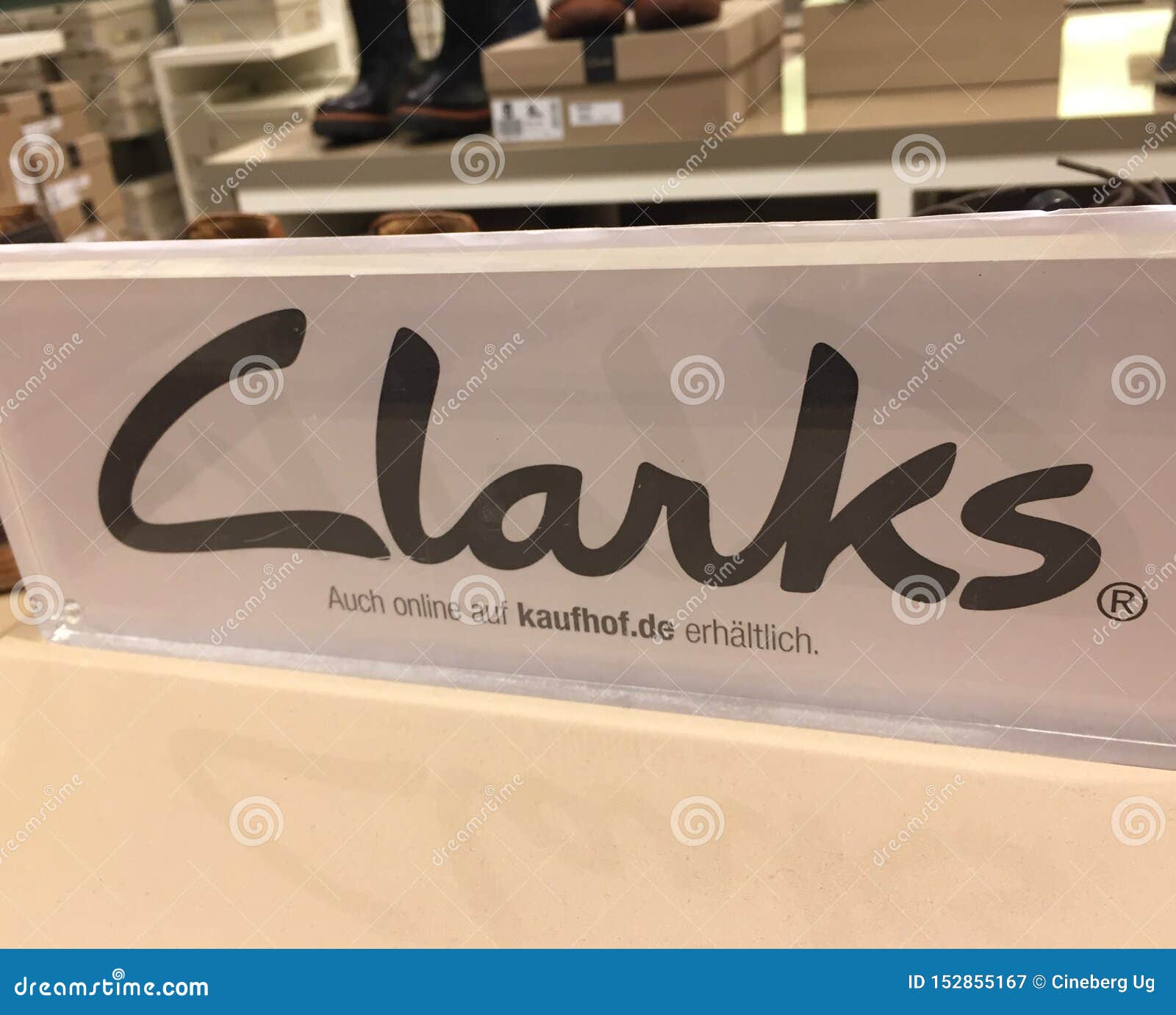 Clarks Shoe Manufacturer Sign Photography - brand, shop: 152855167