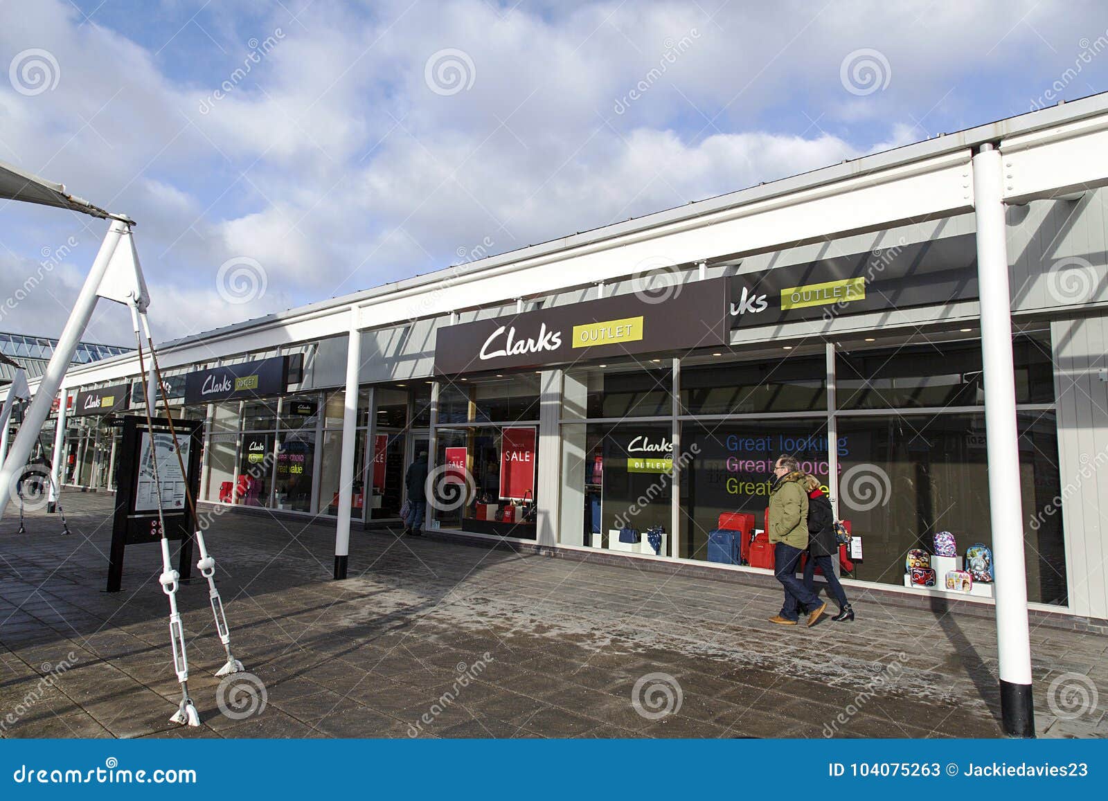 Clarks Shoe Shop In A McArthur Glen 