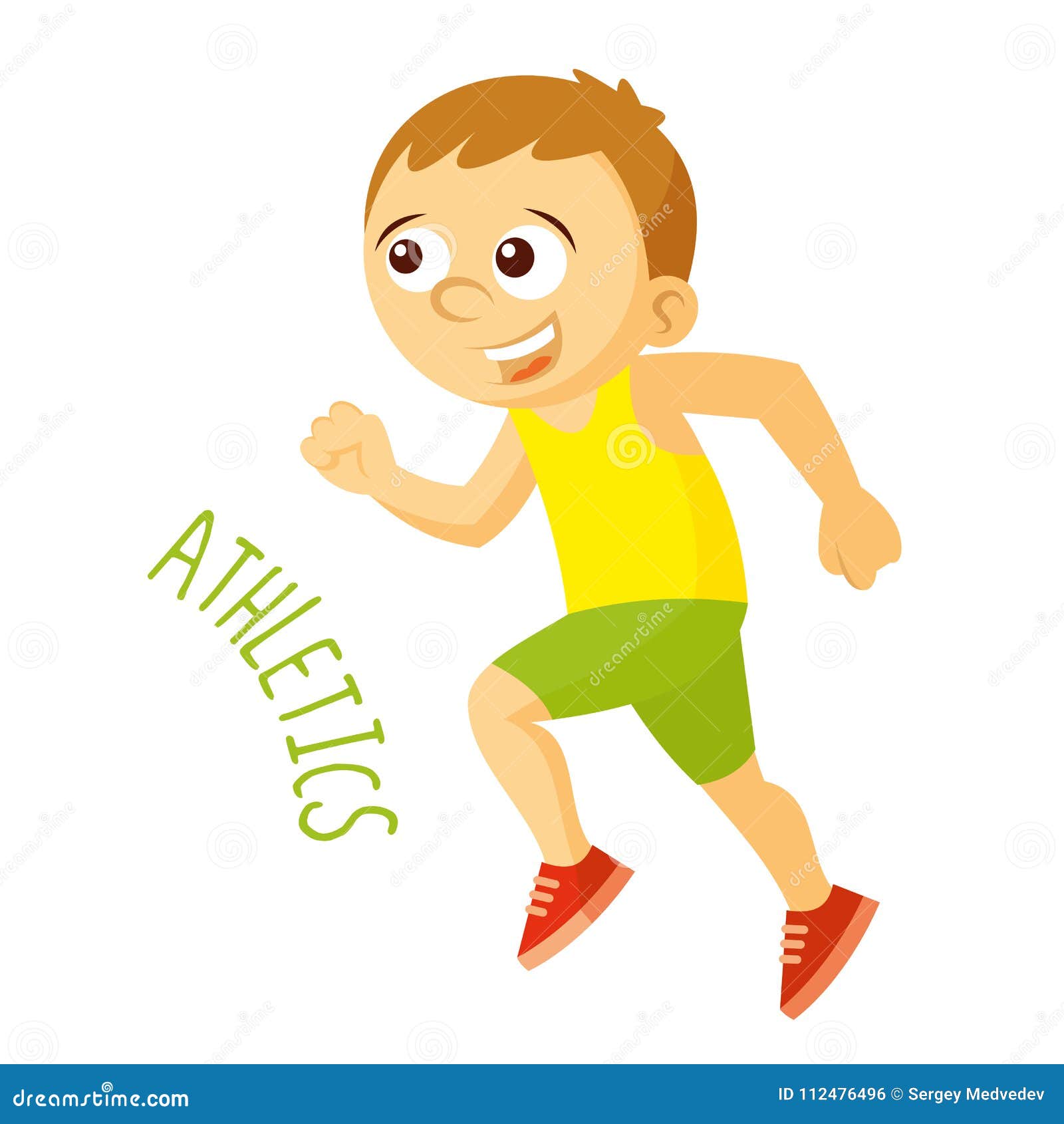 Clases De Deportes Atleta Atletismo Funcionamiento Ilustración del Vector -  Ilustración de movimiento, velocidad: 112476496
