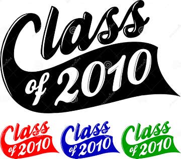 Class of 2010/eps stock vector. Illustration of celebrate - 12016530