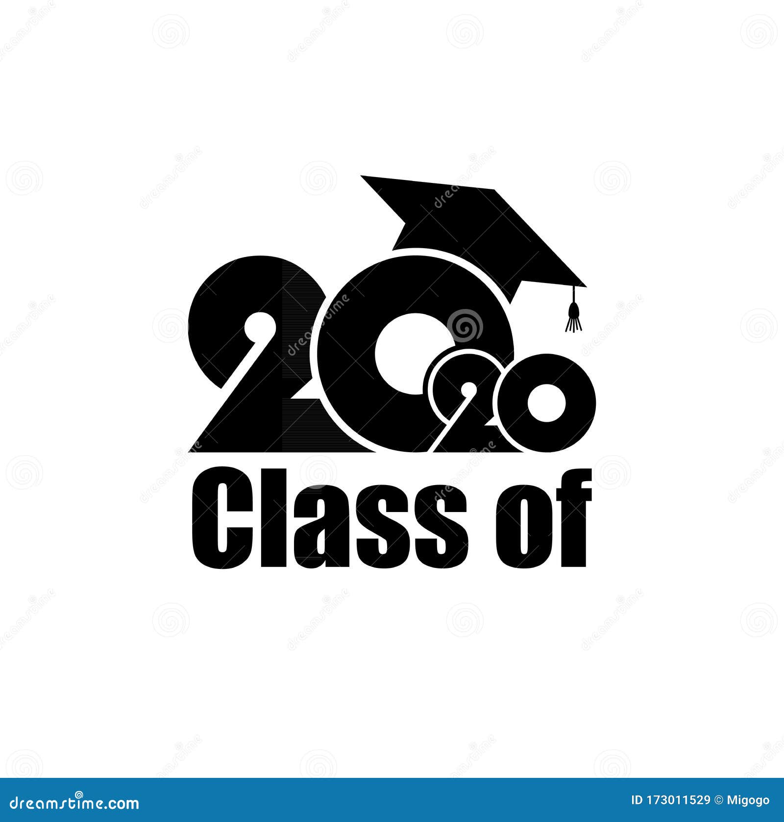 Class Of With Graduation Cap Simple Design On White Background Stock Vector Illustration Of Graduation Level Class Of With Graduation Cap Simple Design On White Background Stock Vector Illustration Of Graduation Level