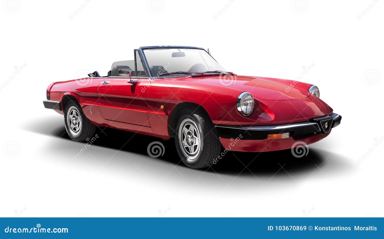 Classic Alfa Romeo Spider Editorial Stock Image Image Of Italian