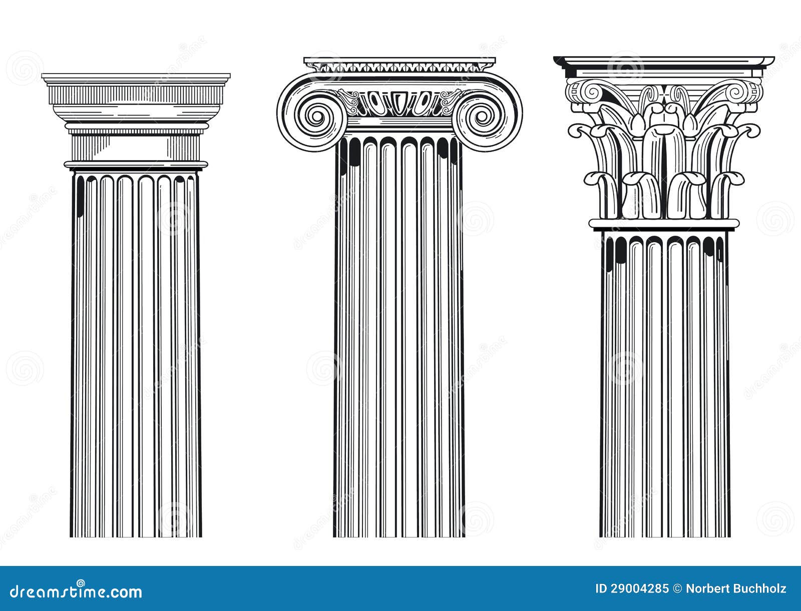 classic architectural columns