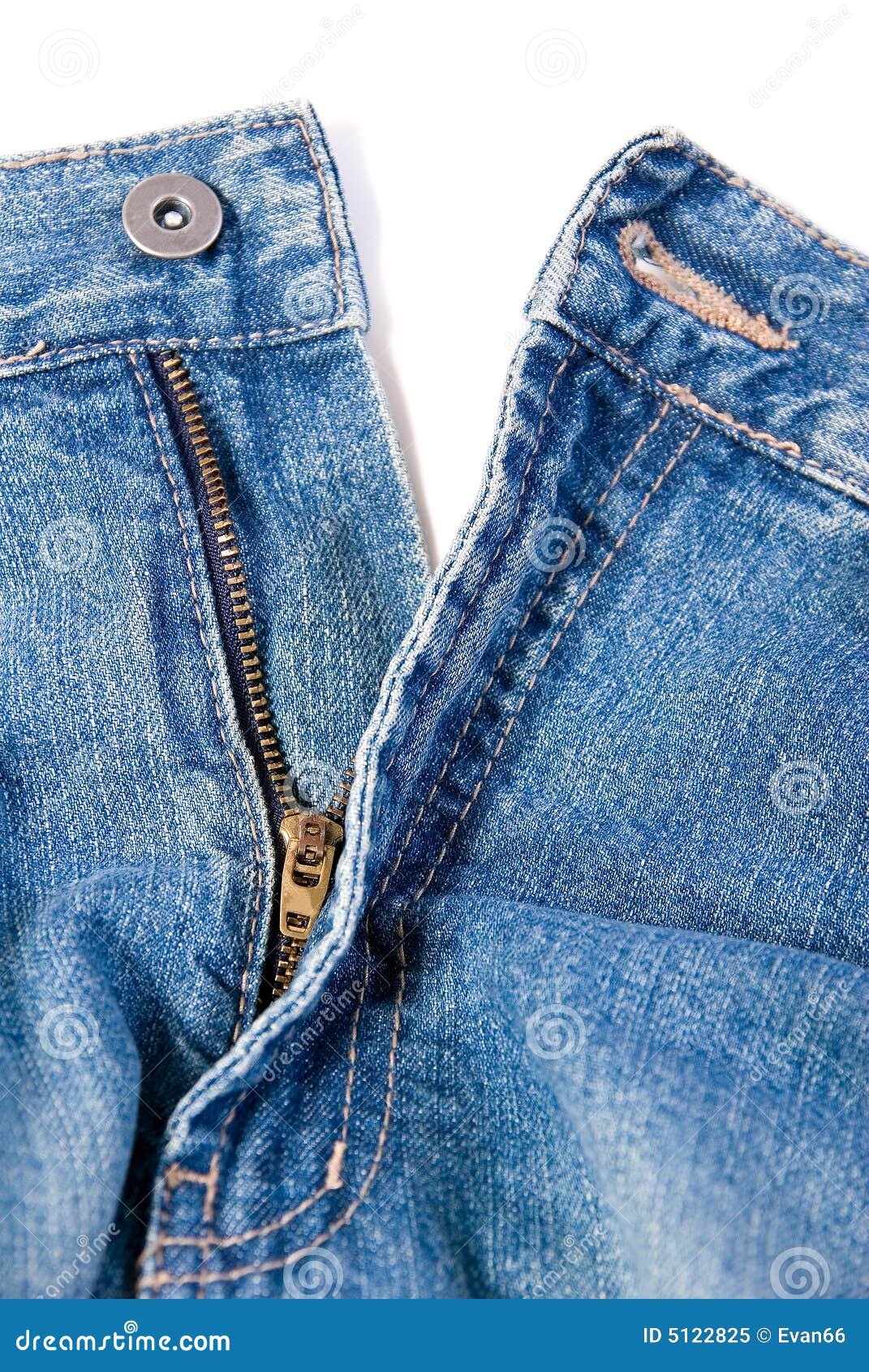 Classic Blue Jean Trouser Close Up Stock Image - Image of clothes ...