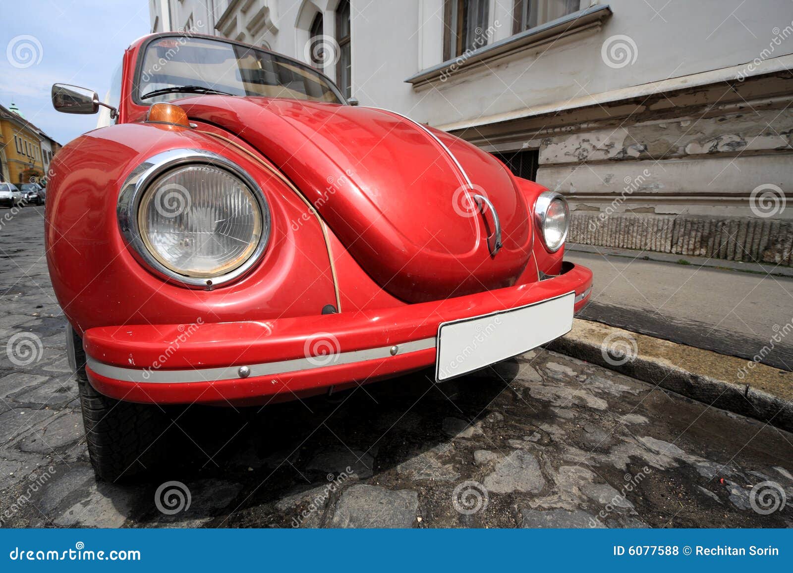 Classic car in Budapest stock photo. Image of europe, cult 6077588