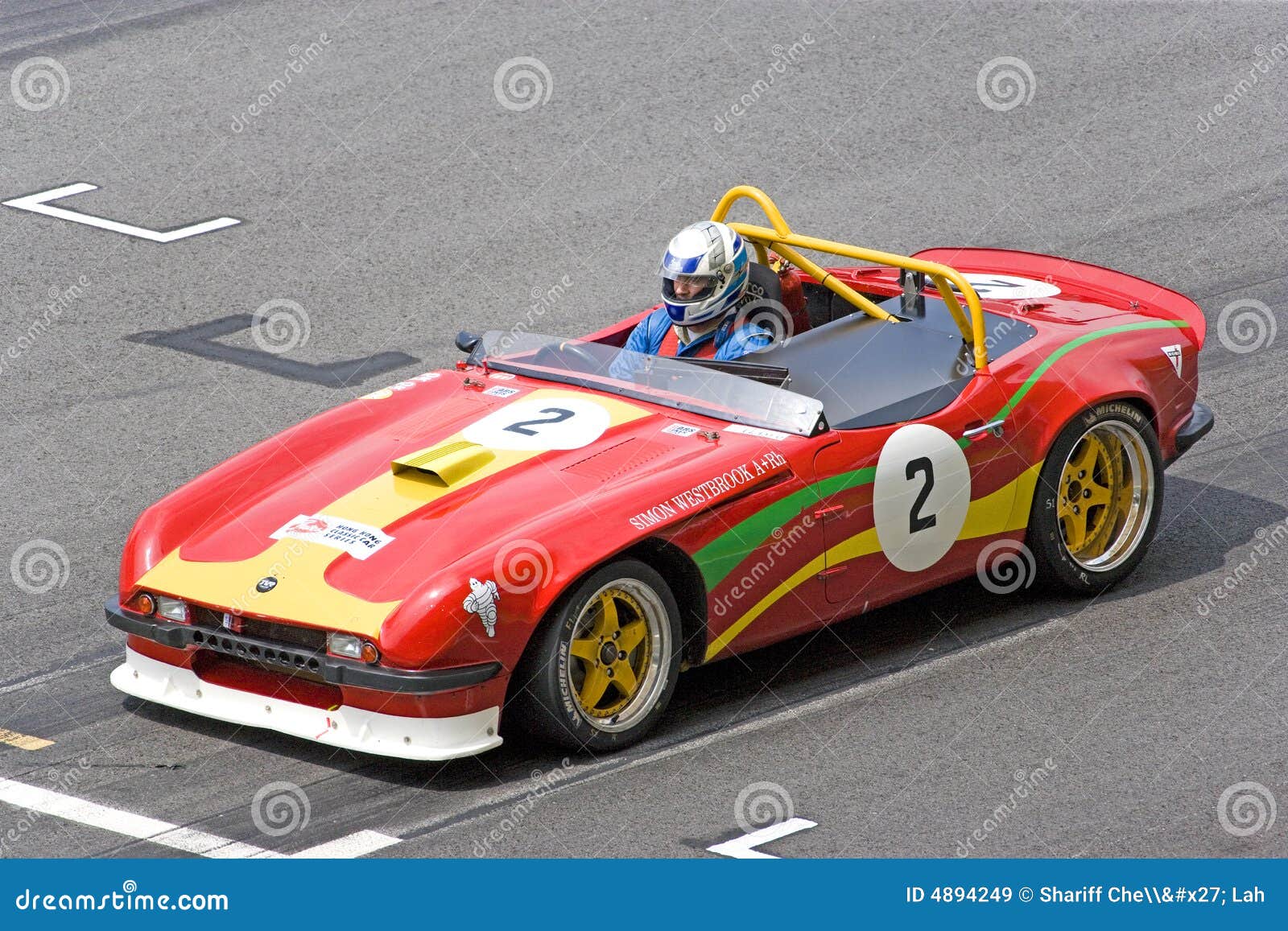 Classic Car Race editorial stock image. Image of circuit 4894249
