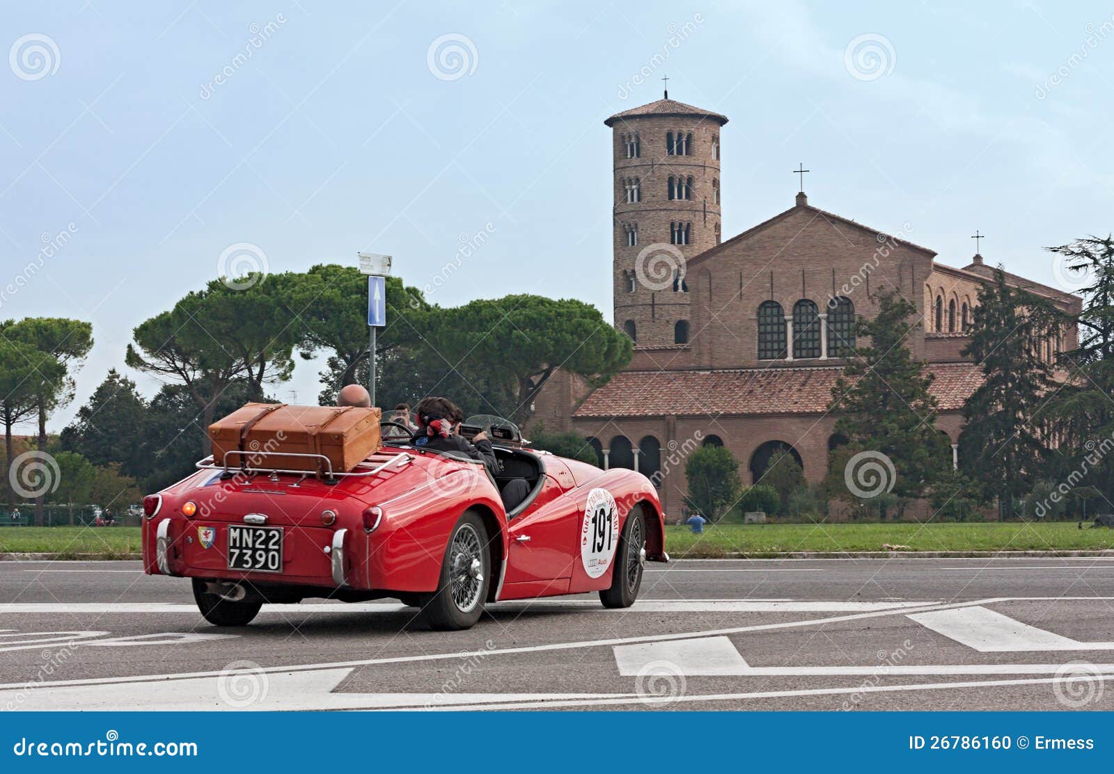 Classic Car Rally in Ravenna Editorial Image Image of endurance
