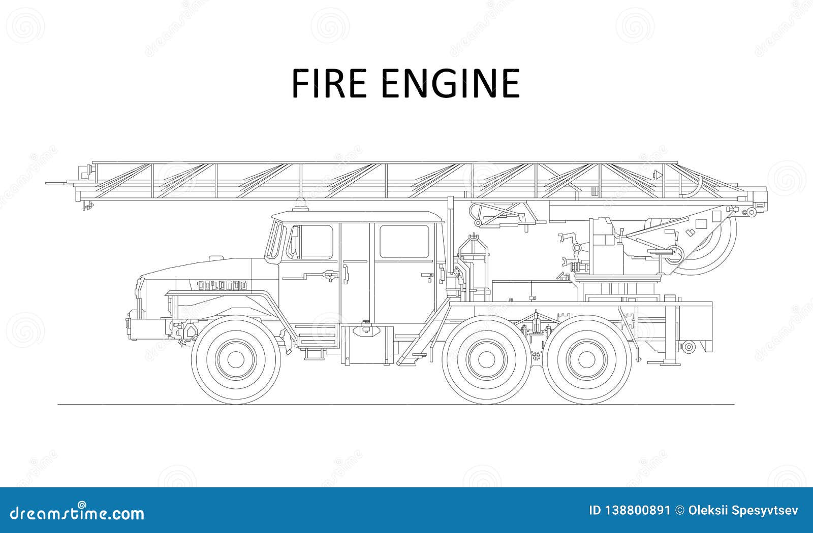 Fire Truck Engine Diagram