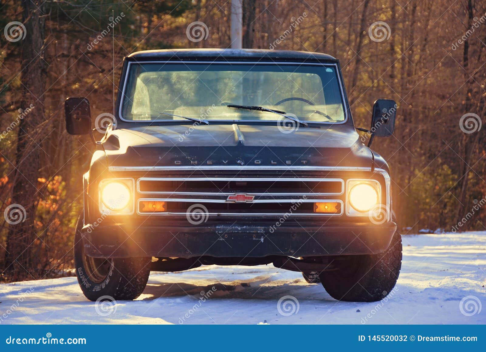 Classic 1967 Chevy C 10 Pickup Truck Editorial Photography - Image of  drive, 1967: 145520032