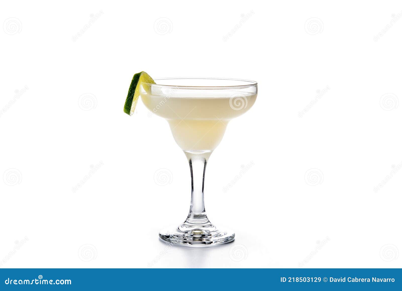 Classic daiquiri cocktail stock image. Image of glass 218503129