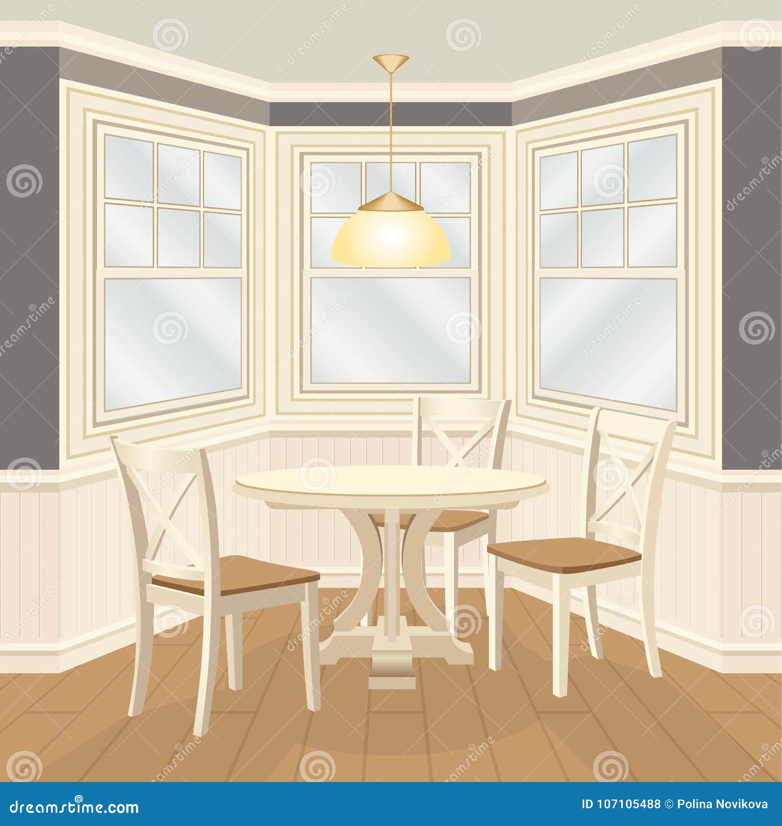 Bay Window Stock Illustrations 520 Bay Window Stock