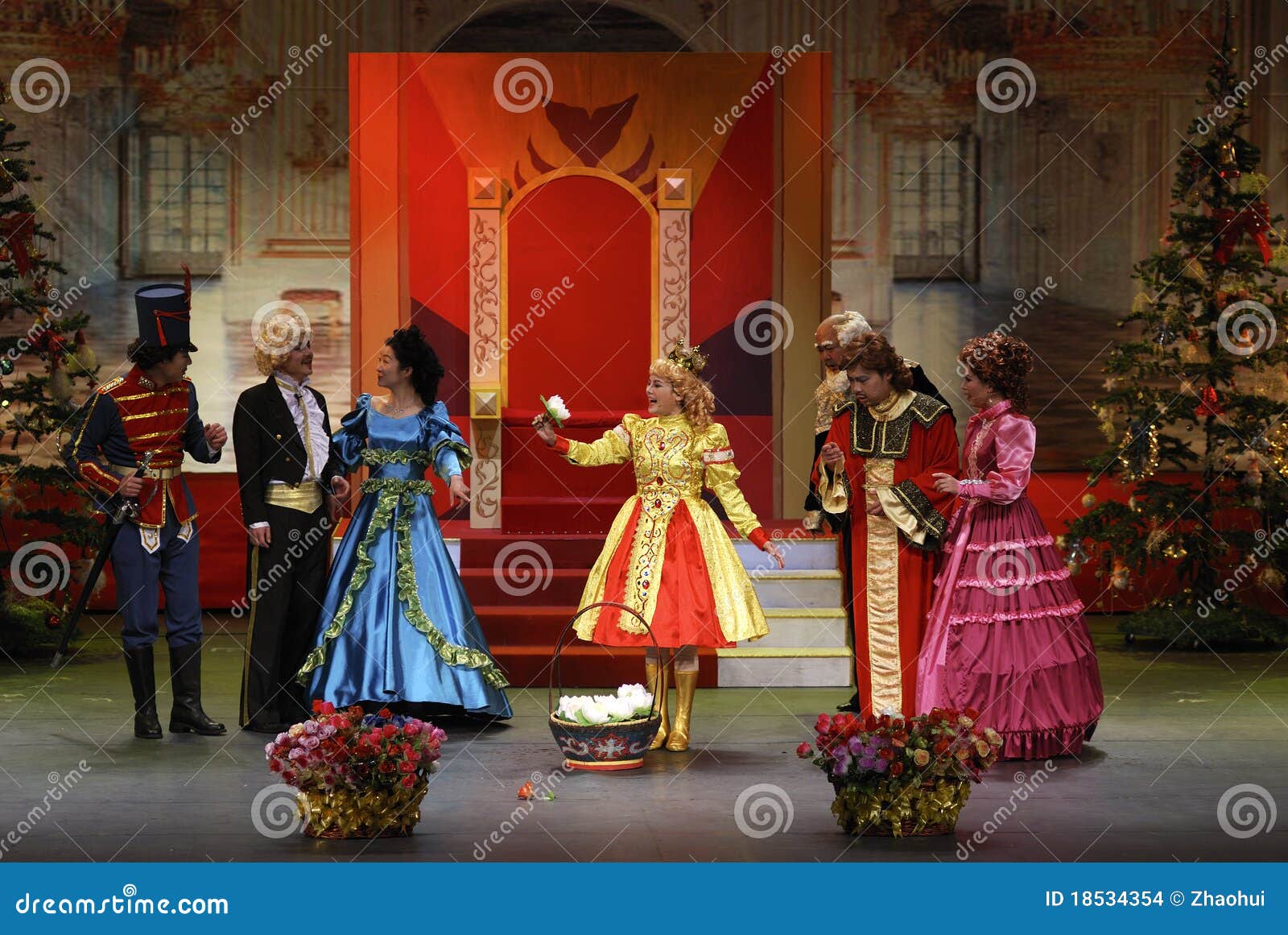 The End Of This Fairy Tale Is A Crazy Drama Classic fairy tale dramas editorial stock image. Image of lotus - 18534354