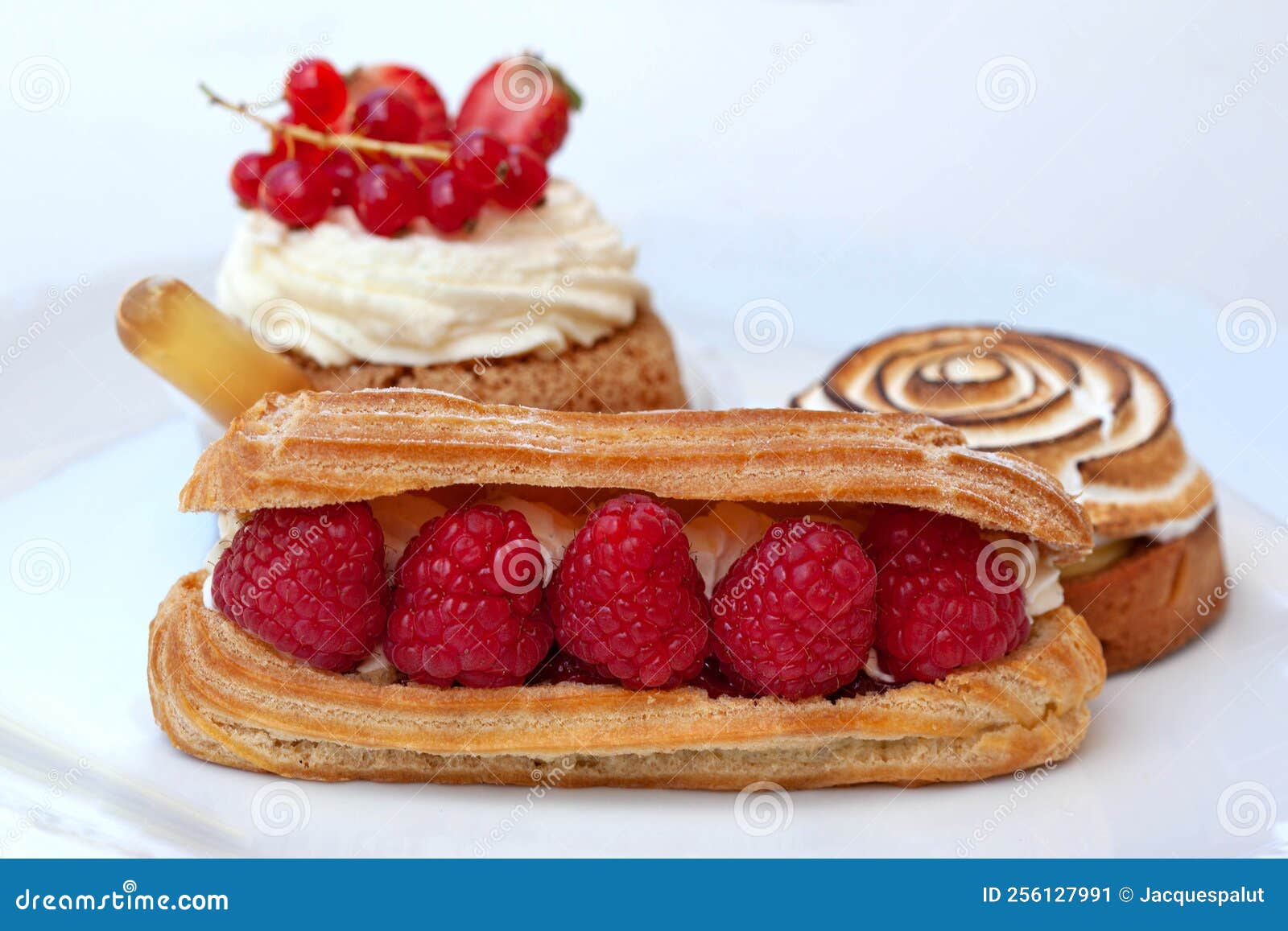 Classic French Cakes in a Kitchen Stock Image Image of restaurant